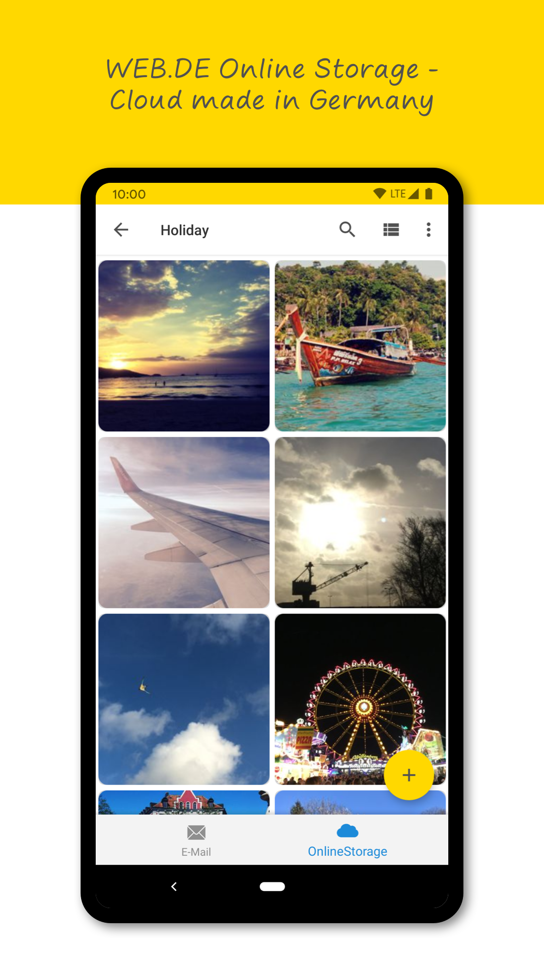 اسکرین شات 4 برنامه WEB.DE Mail & Cloud