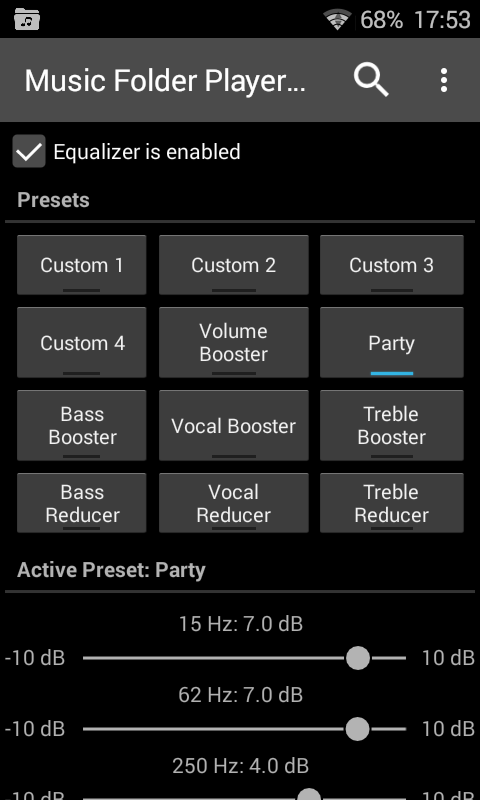 اسکرین شات 3 برنامه Music Folder Player