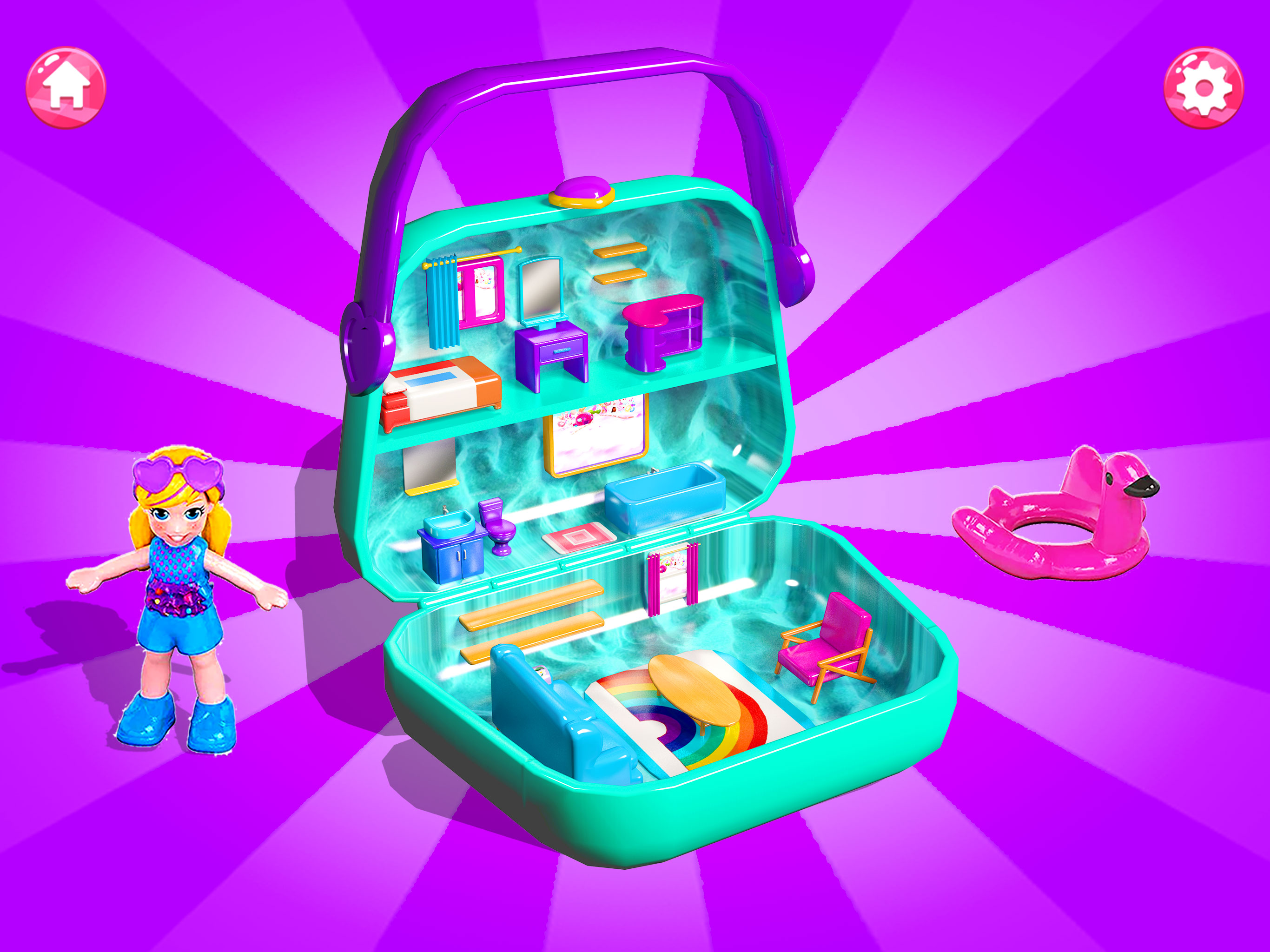 اسکرین شات 6 بازی Surprise Doll House Girl Games