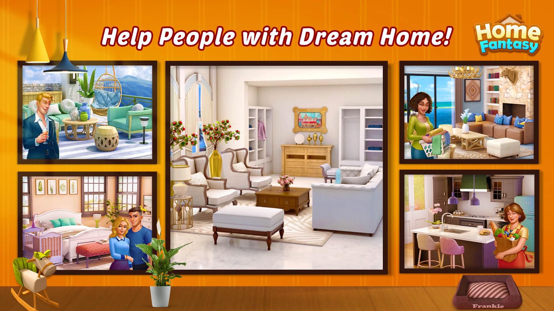 اسکرین شات 6 بازی Home Fantasy - Home Design
