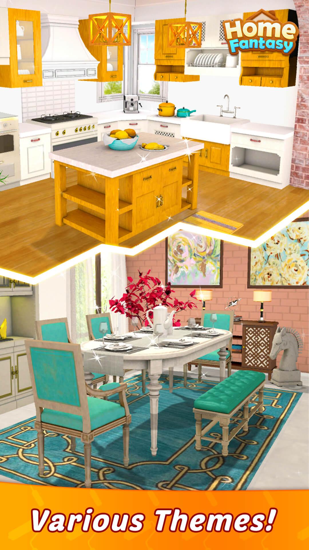 اسکرین شات 4 بازی Home Fantasy - Home Design