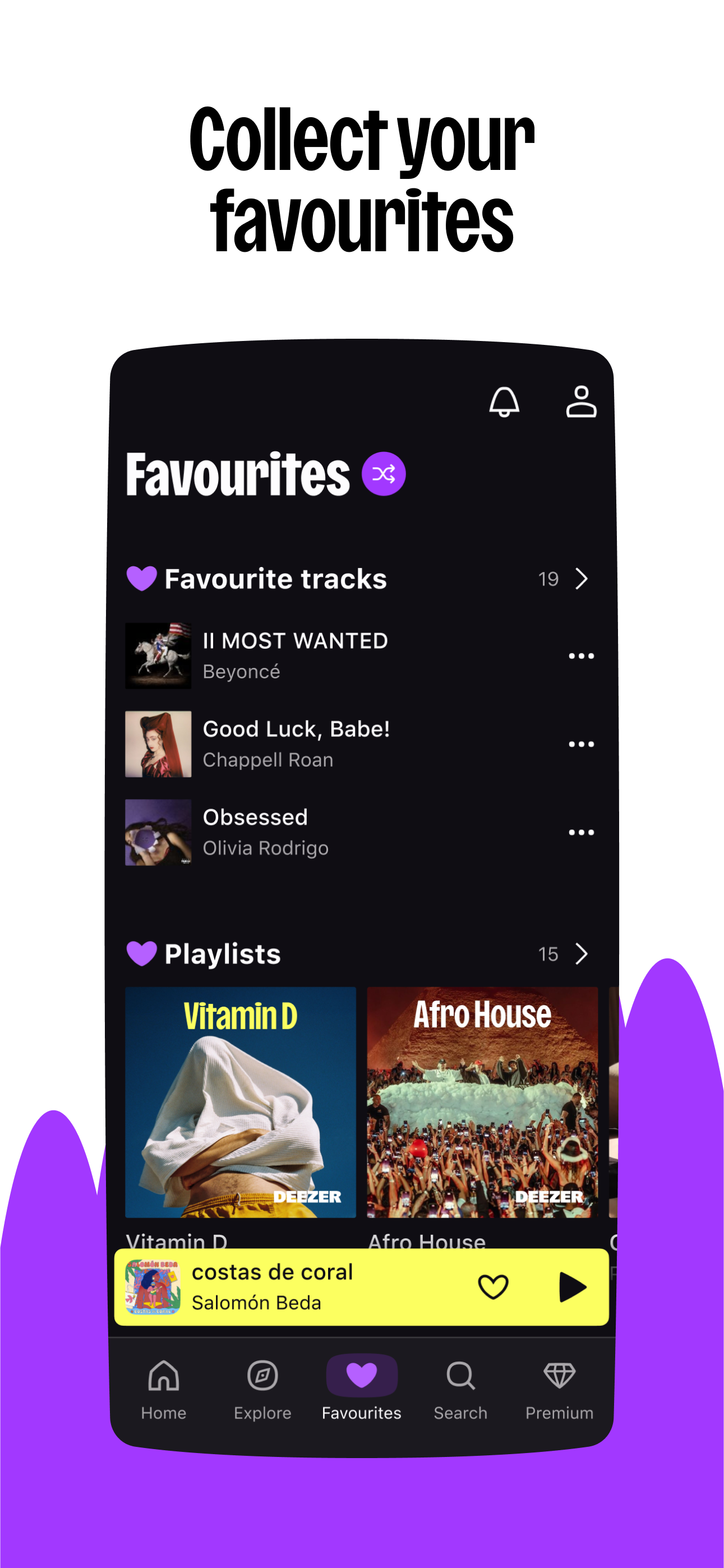 اسکرین شات 5 برنامه Deezer: Music & Podcast Player