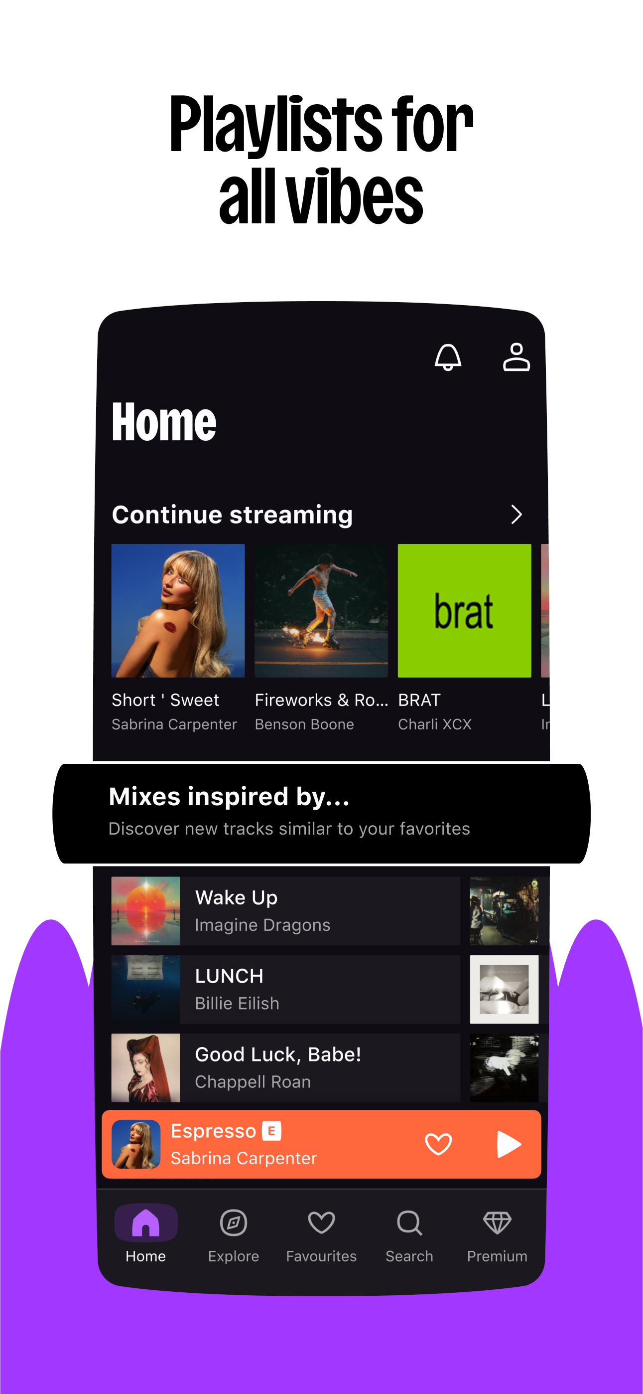 اسکرین شات 3 برنامه Deezer: Music & Podcast Player