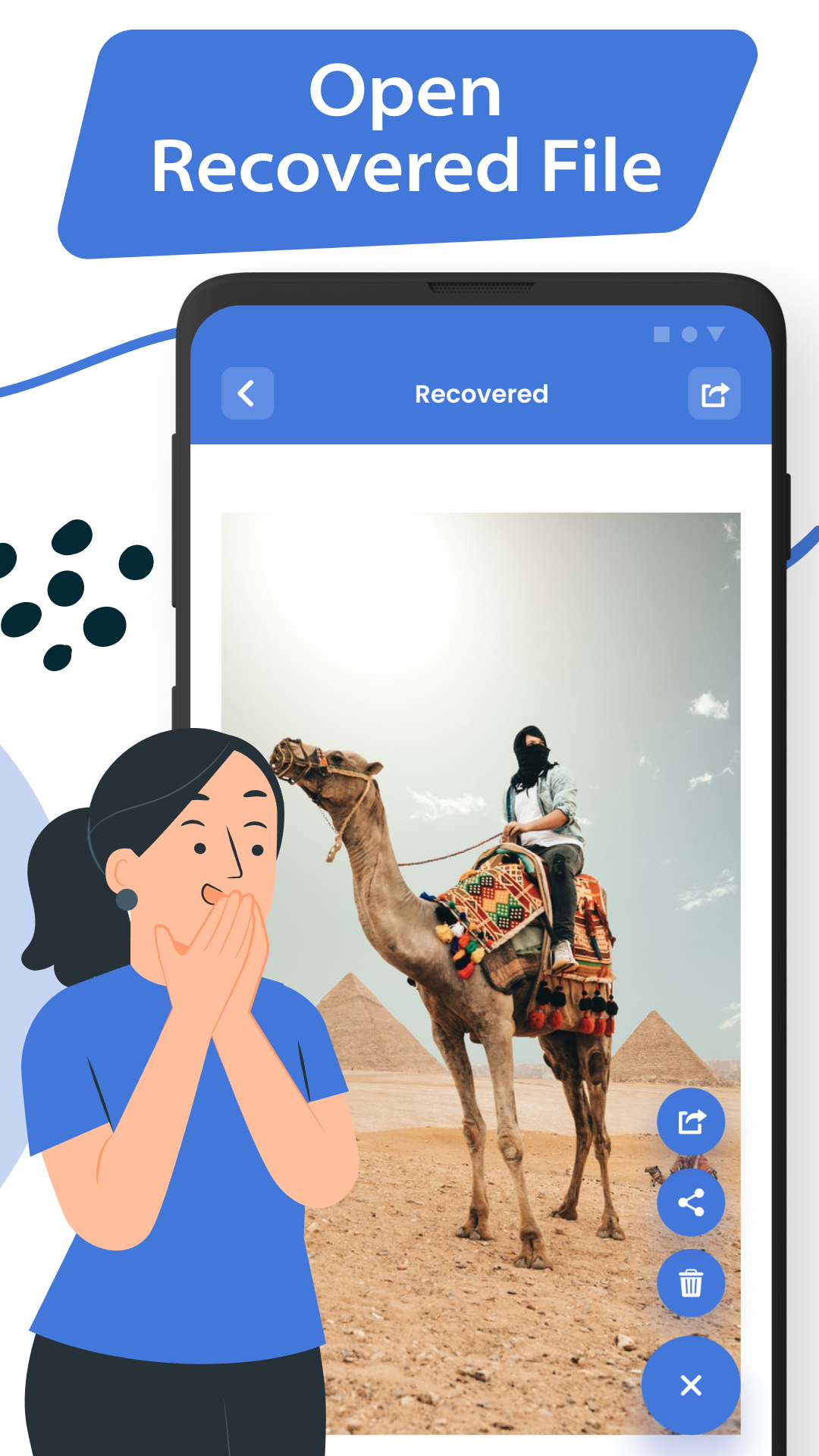 اسکرین شات 8 برنامه Photo Recovery Restore Deleted