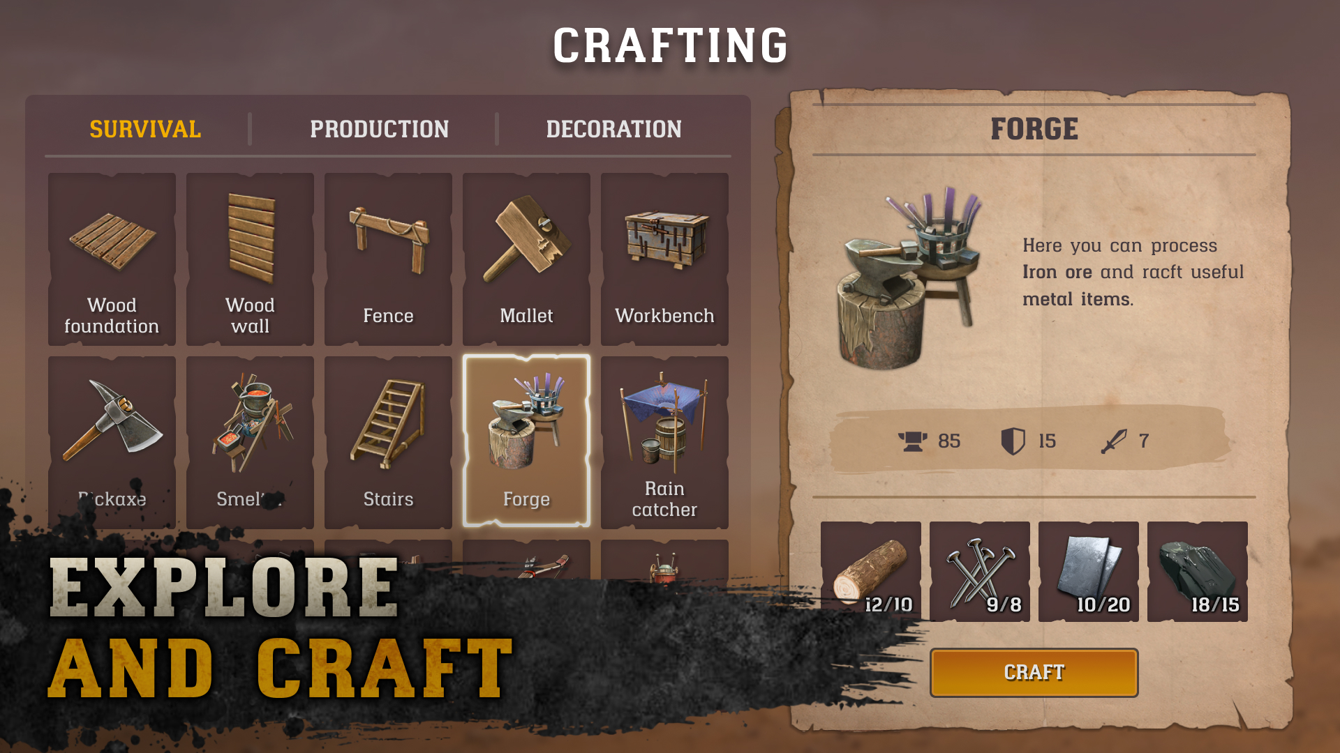 اسکرین شات 5 بازی Raft Survival: Desert Nomad