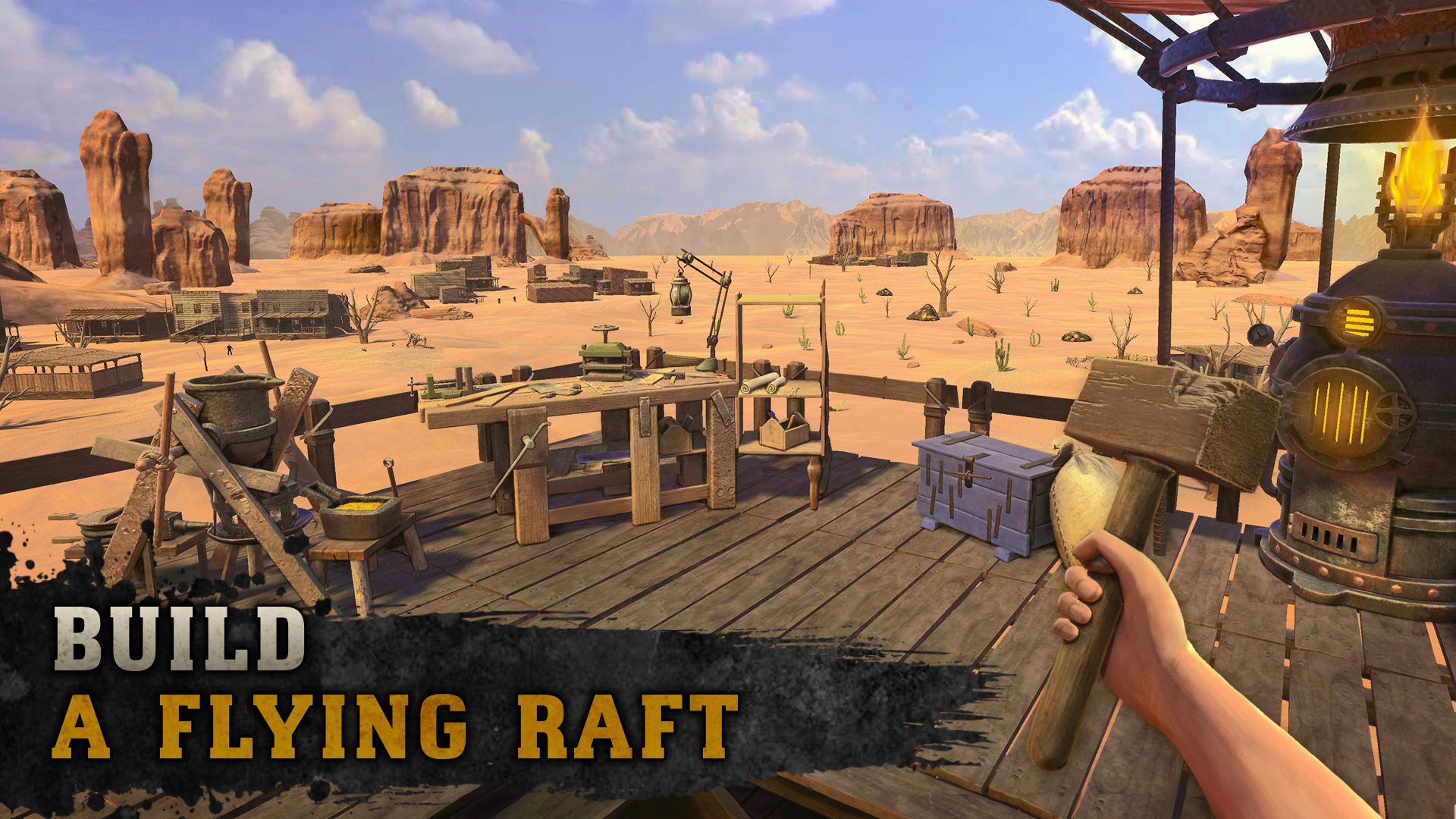 اسکرین شات 7 بازی Raft Survival: Desert Nomad