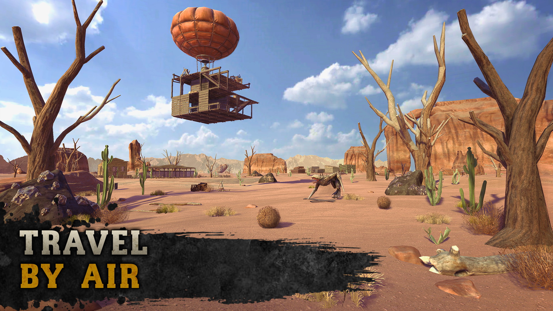 اسکرین شات 3 بازی Raft Survival: Desert Nomad