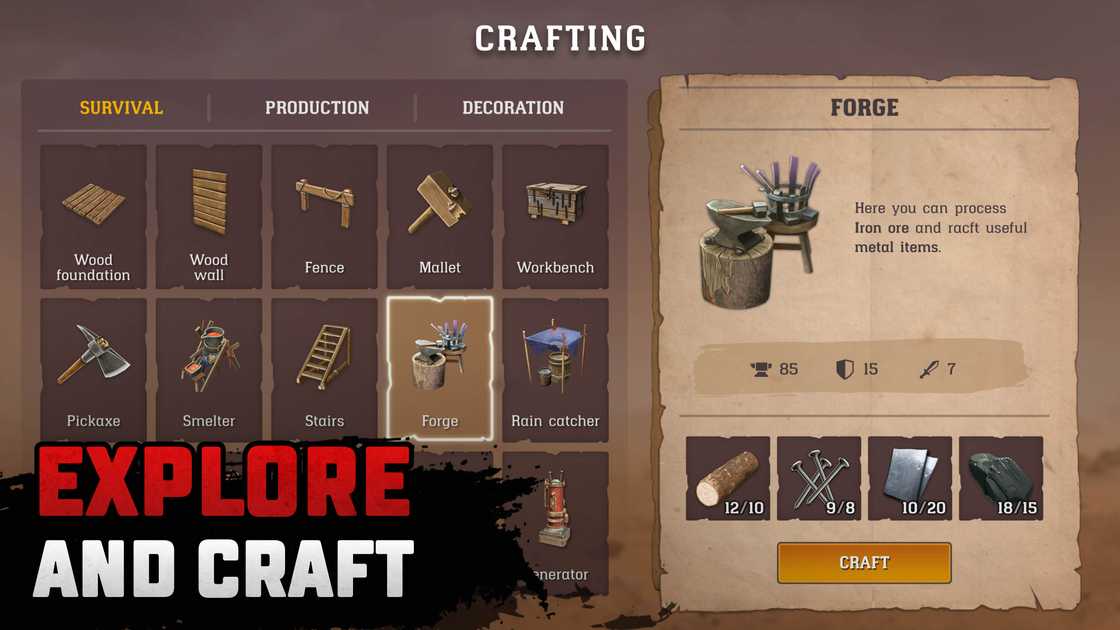 اسکرین شات 6 بازی Raft® Survival: Desert Nomad