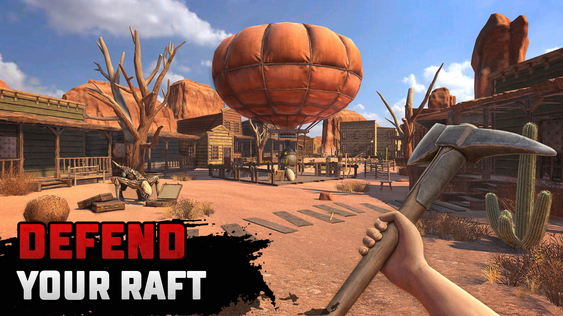 اسکرین شات 3 بازی Raft® Survival: Desert Nomad