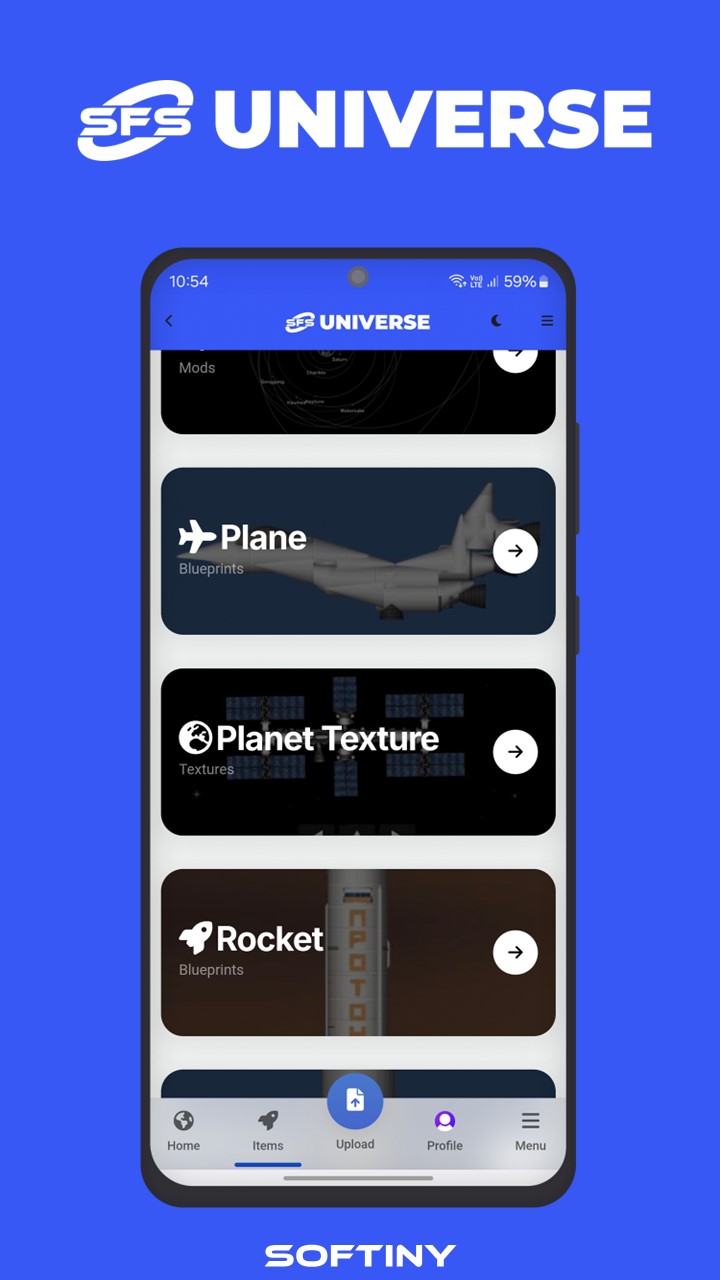 اسکرین شات 3 برنامه SFS UNIVERSE