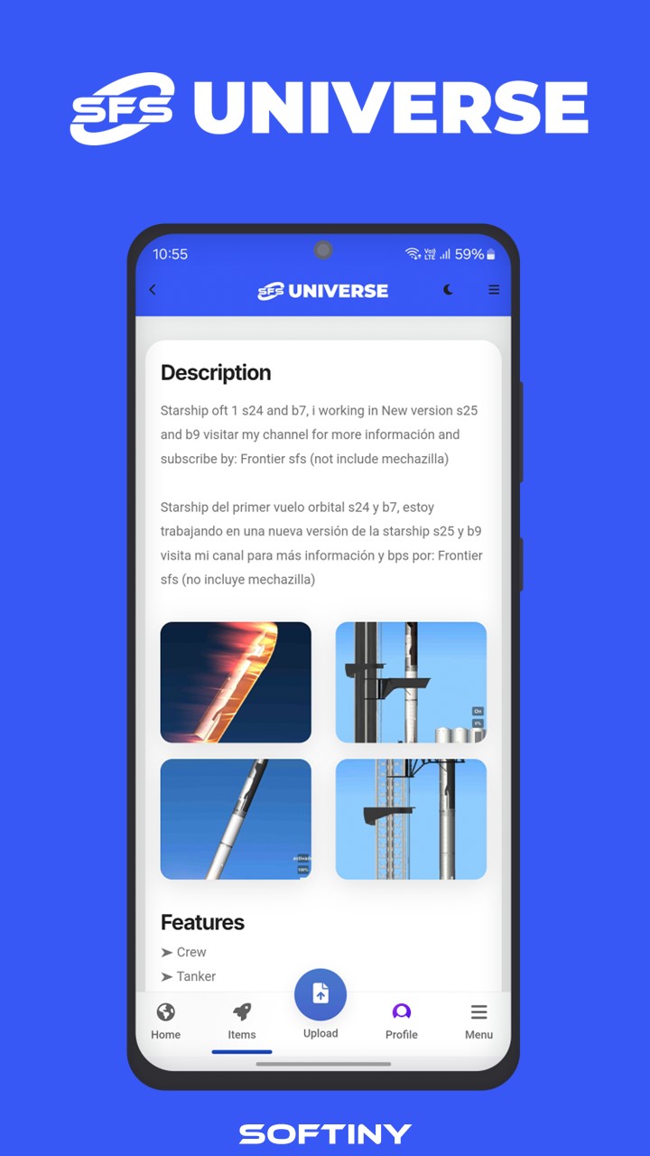 اسکرین شات 6 برنامه SFS UNIVERSE