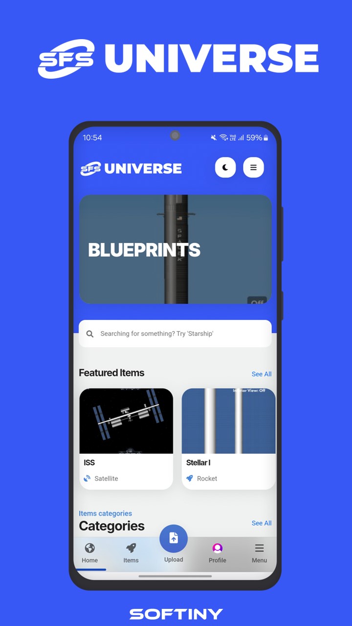 اسکرین شات 1 برنامه SFS UNIVERSE