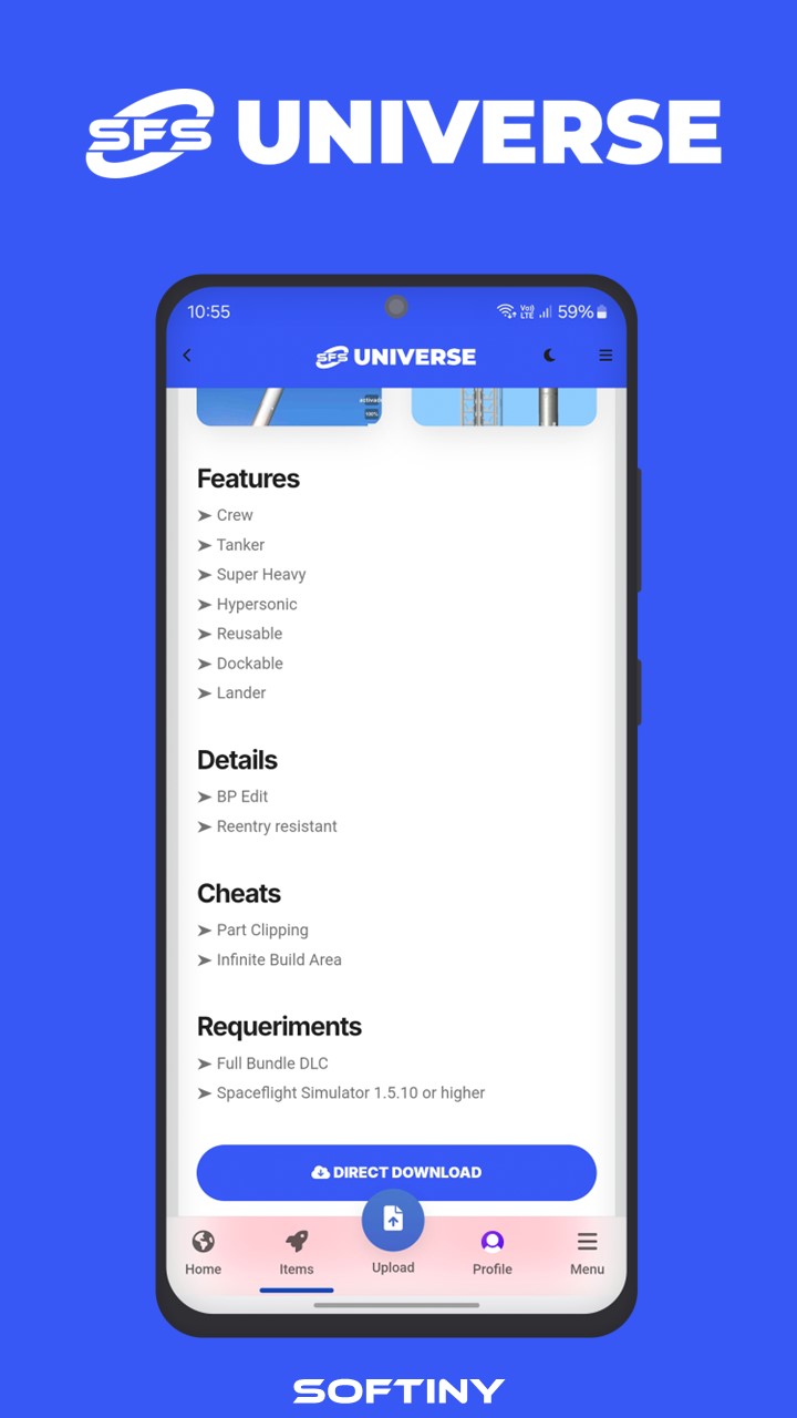 اسکرین شات 7 برنامه SFS UNIVERSE