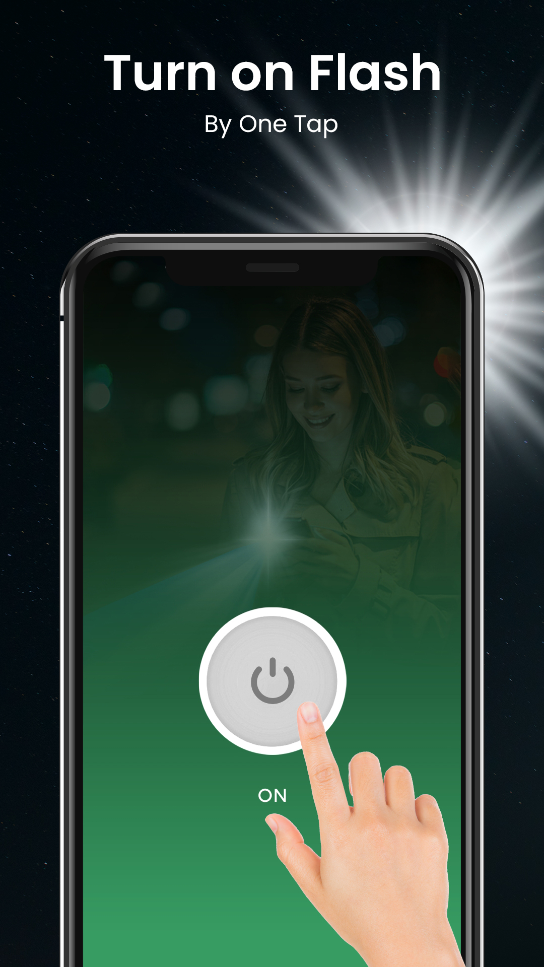 اسکرین شات 6 برنامه Flashlight - Flash Alert App