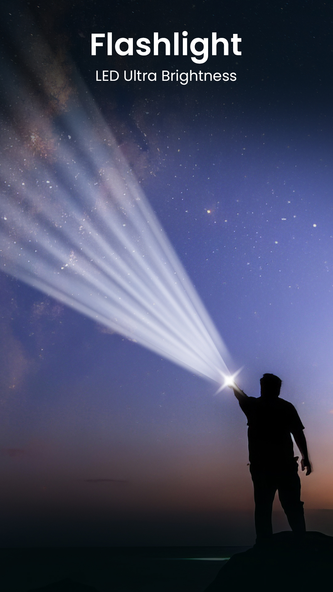 اسکرین شات 5 برنامه Flashlight - Flash Alert App