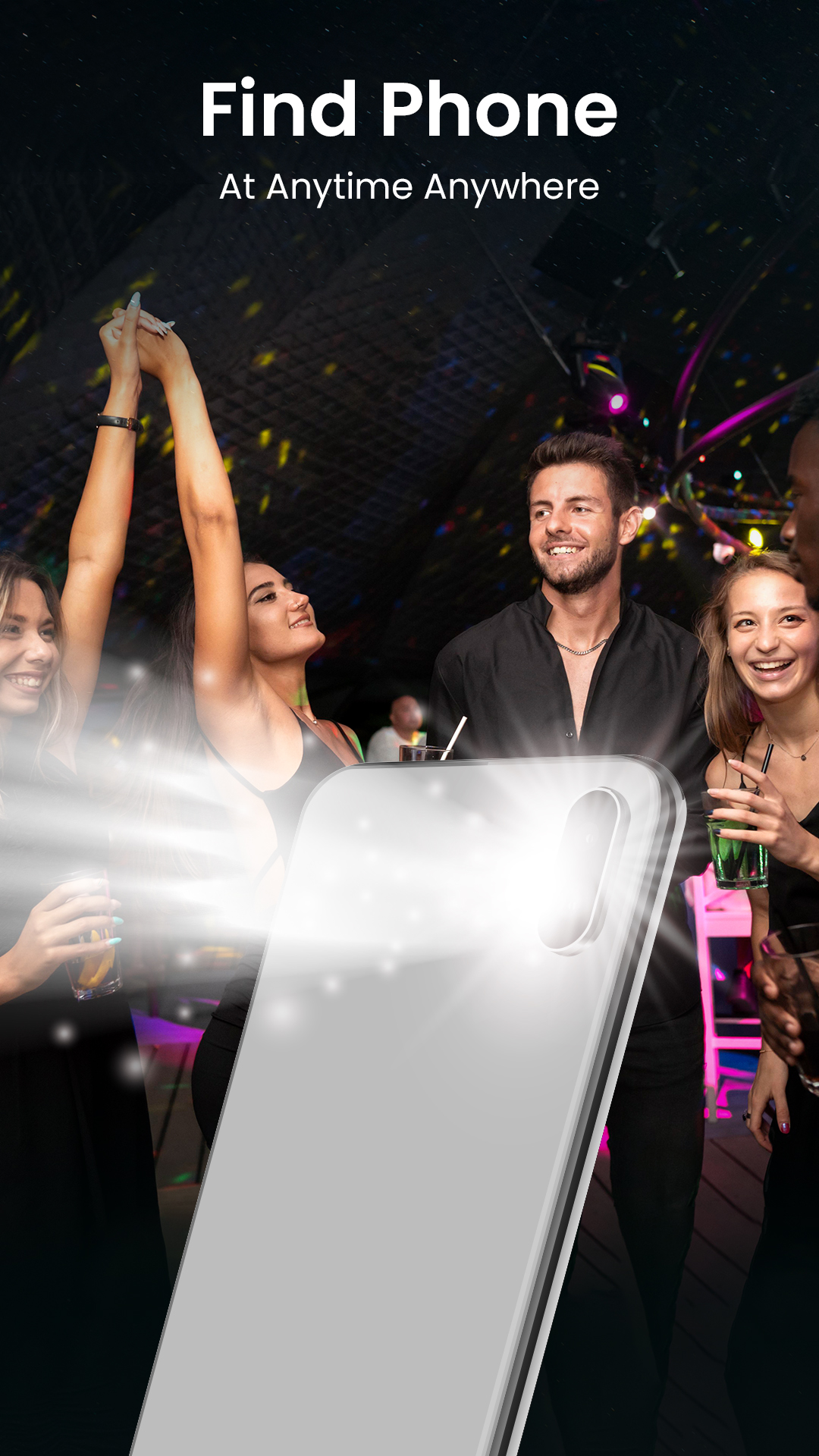 اسکرین شات 4 برنامه Flashlight - Flash Alert App