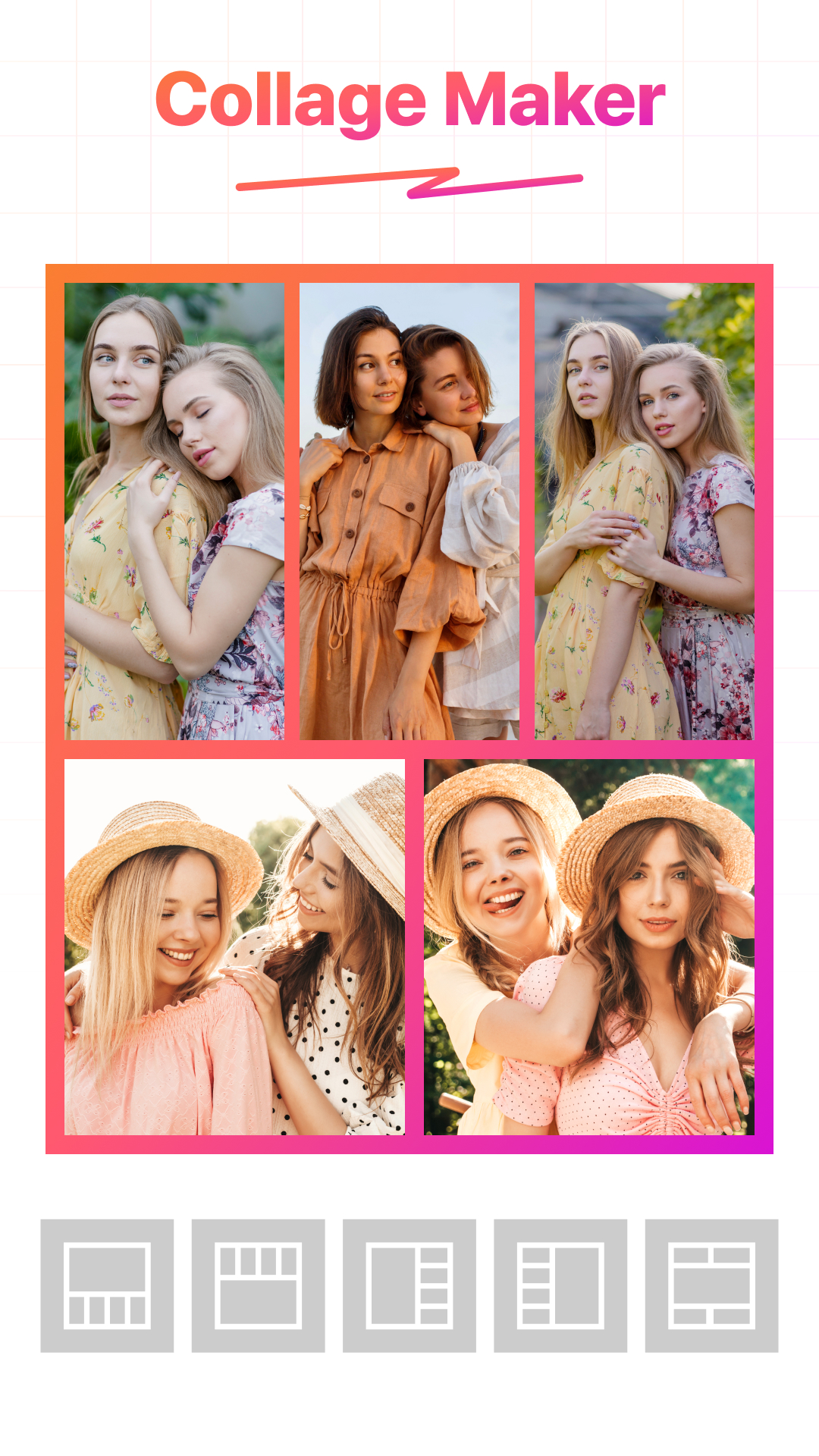 اسکرین شات 1 برنامه Collage Maker: Photo Editor