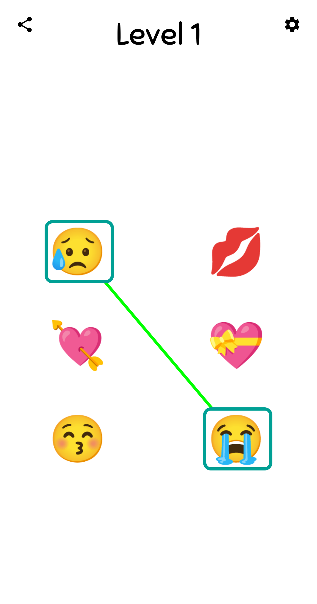 اسکرین شات 1 بازی Emoji Match -Emoji Puzzle Game