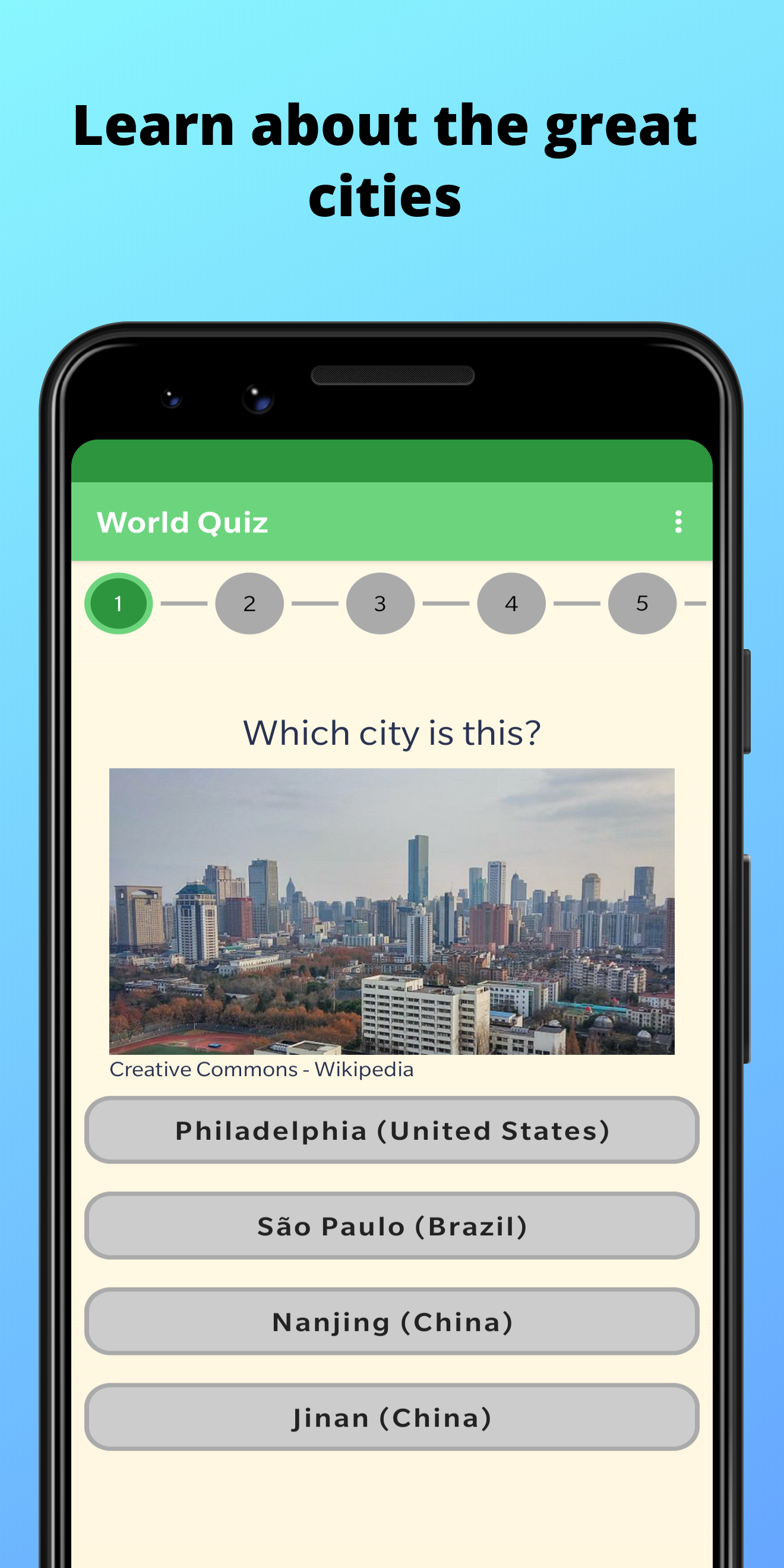 اسکرین شات 2 بازی World Quiz - Geography Trivia