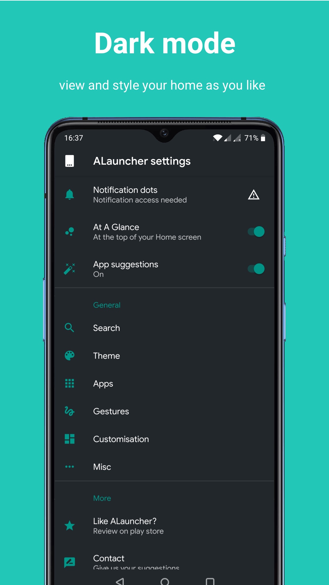 اسکرین شات 7 برنامه Material Pixel Launcher Lock