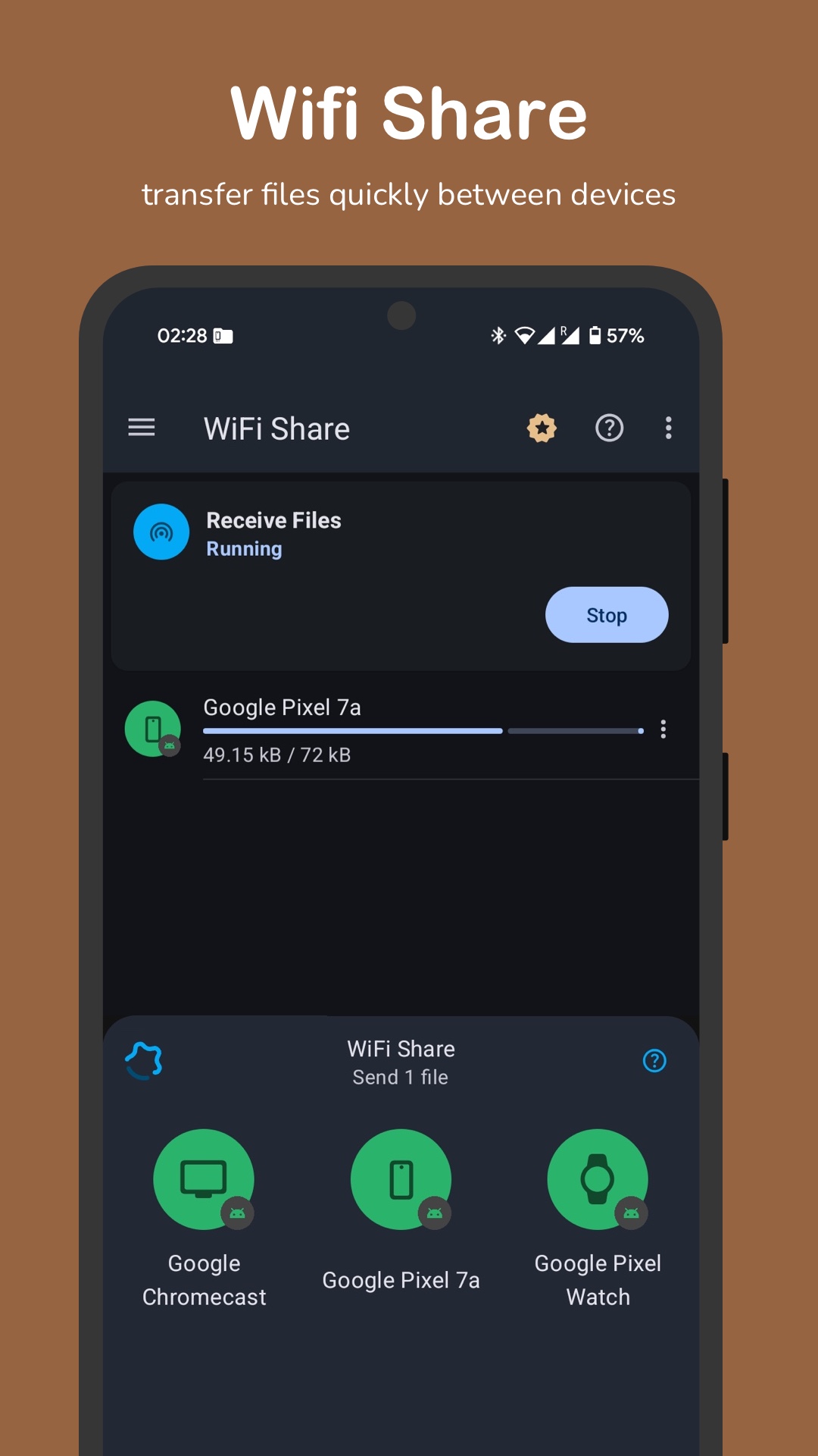اسکرین شات 6 برنامه AnExplorer Share File Manager