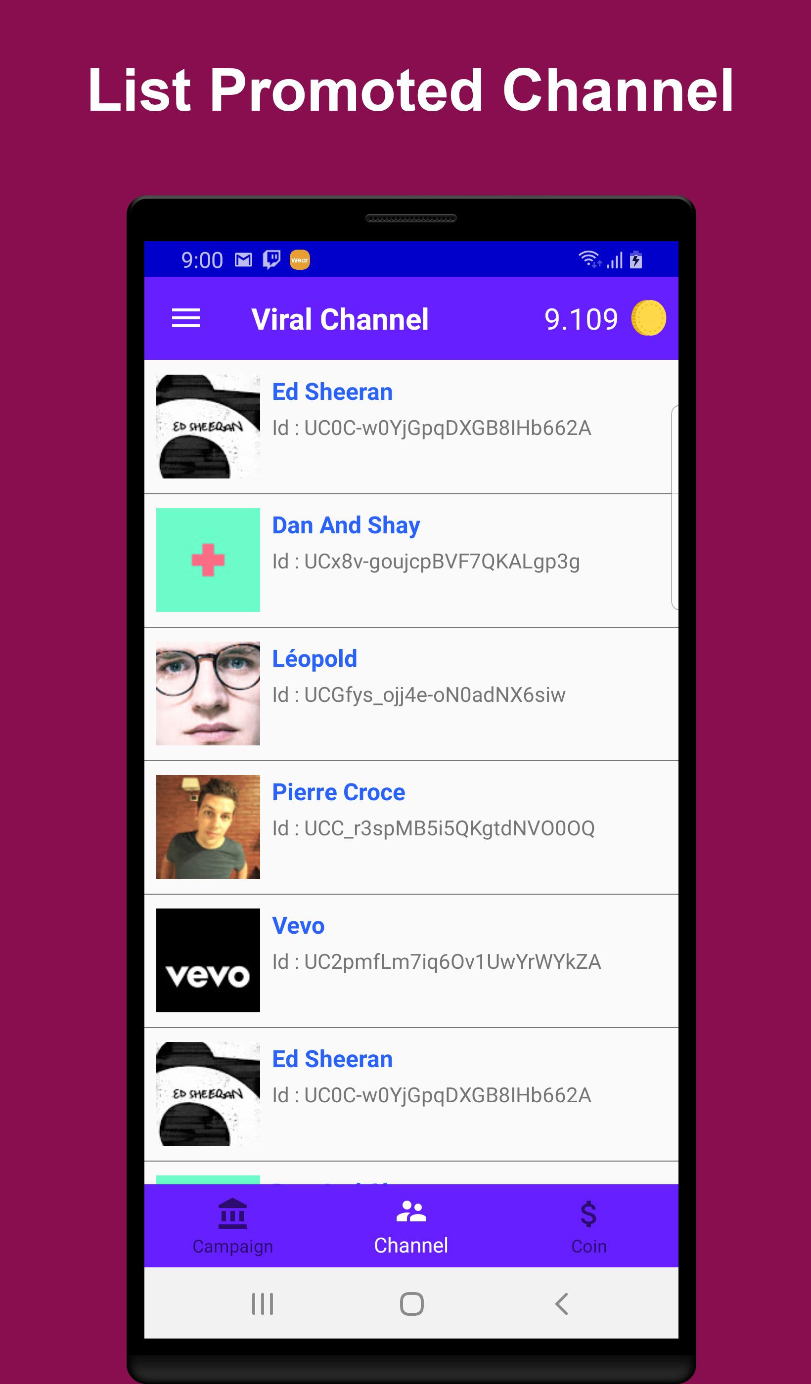 اسکرین شات 2 برنامه Sub4Sub Pro - Sub, View & Like