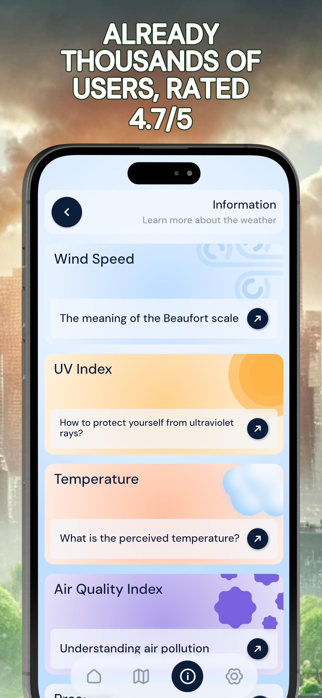 اسکرین شات 8 برنامه Air Quality Widget
