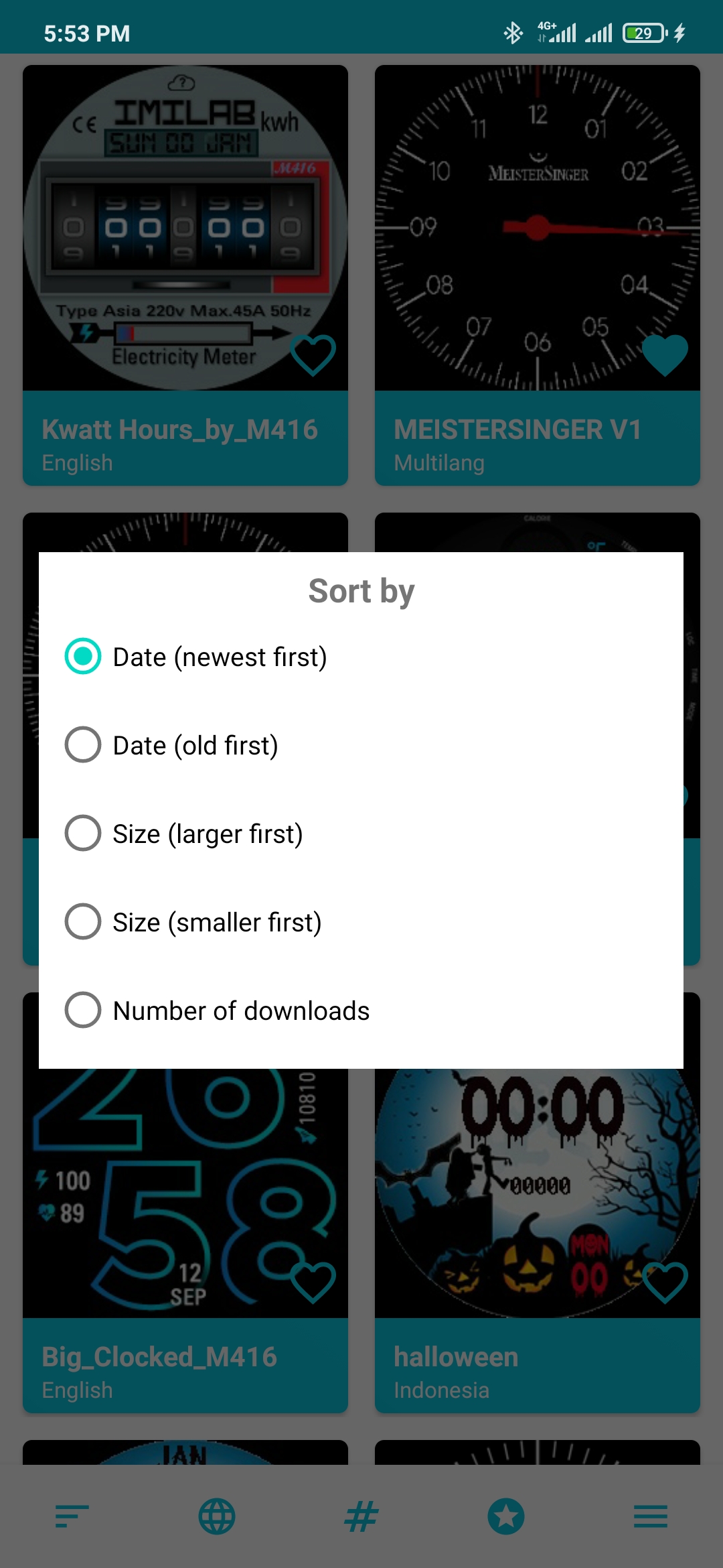 اسکرین شات 4 برنامه FitCloudPro Watch Faces