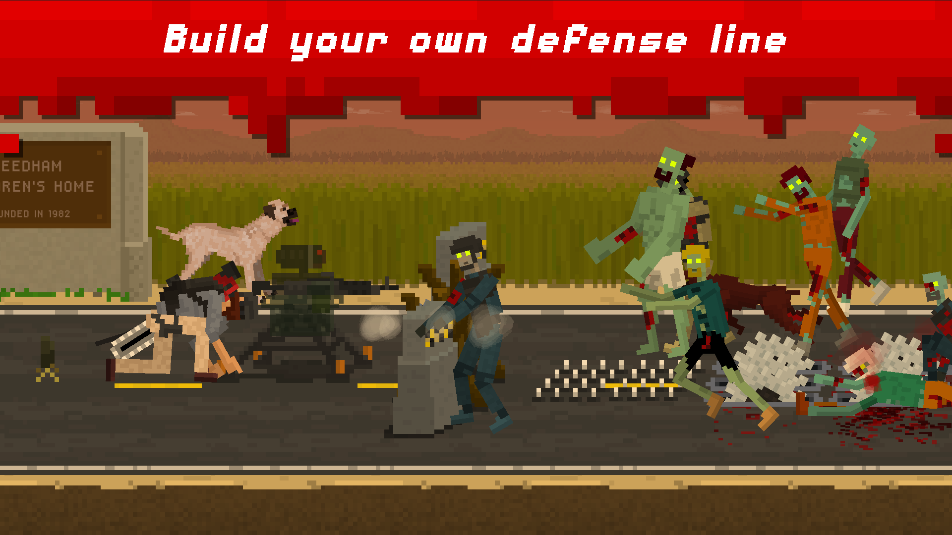 اسکرین شات 1 بازی They Are Coming Zombie Defense