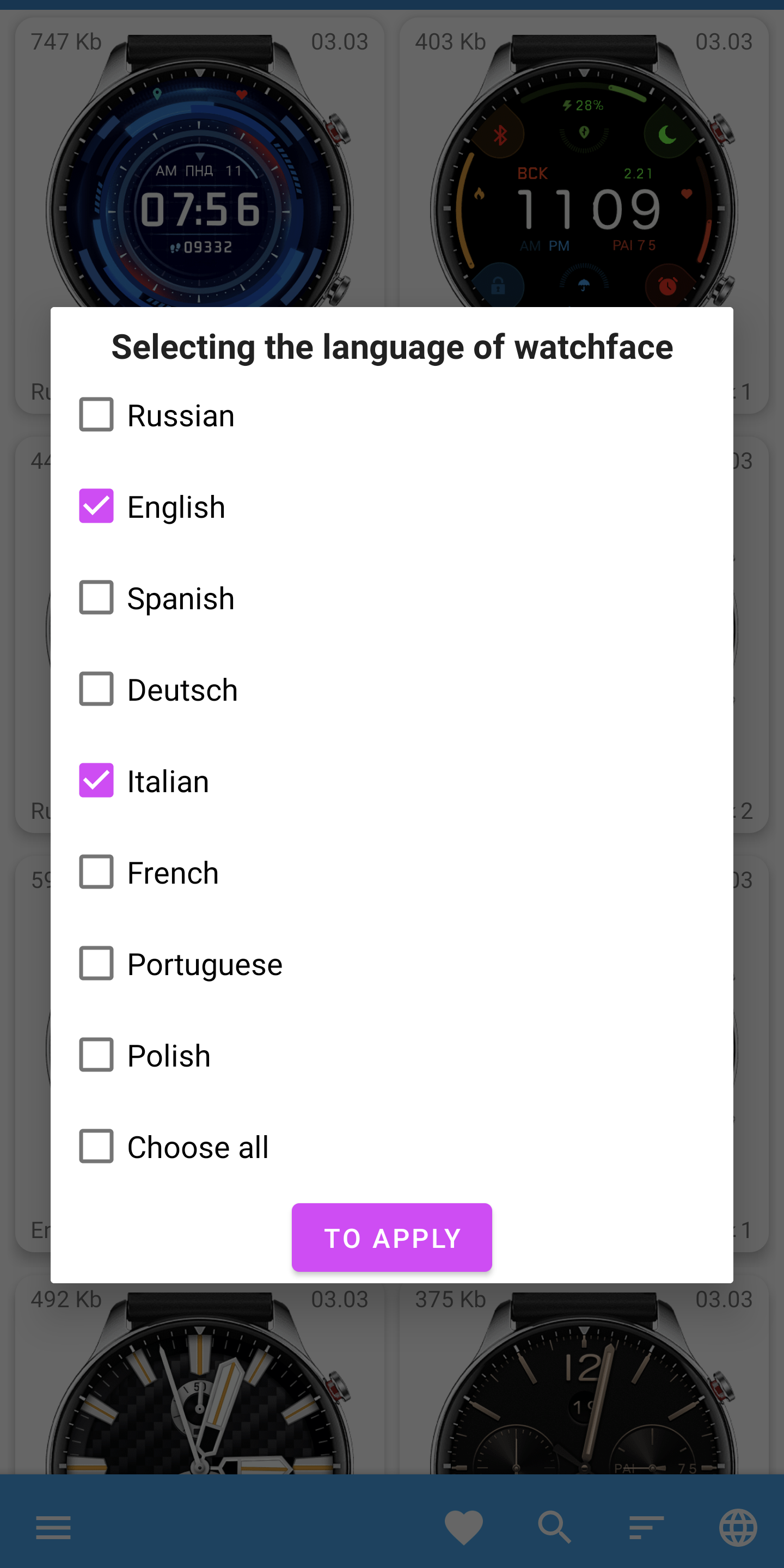 اسکرین شات 6 برنامه Amazfit GTR 2 WatchFaces