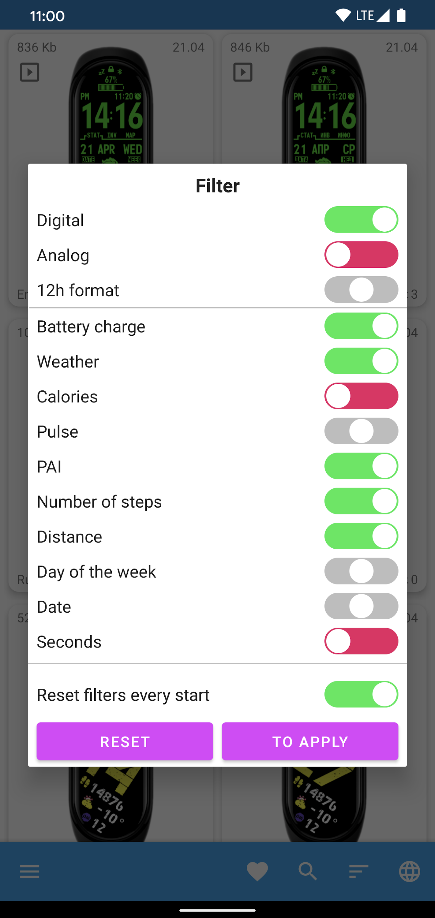 اسکرین شات 5 برنامه Mi Band 6 WatchFaces