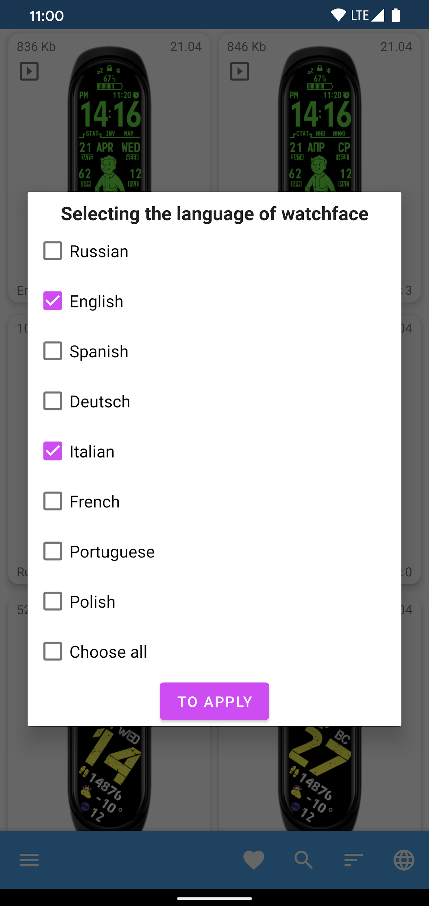 اسکرین شات 6 برنامه Mi Band 6 WatchFaces