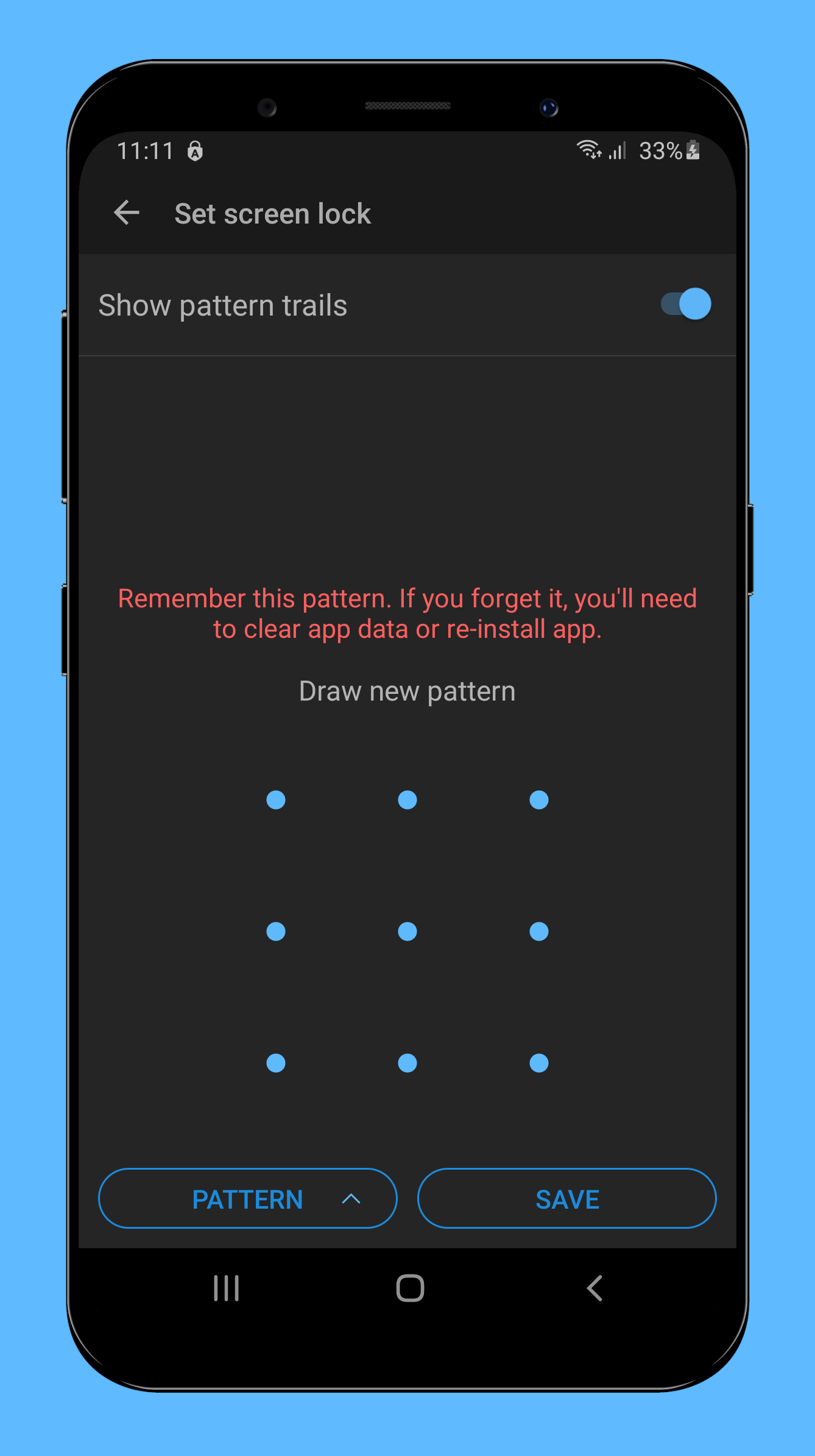 اسکرین شات 5 برنامه App Locker - Protect apps