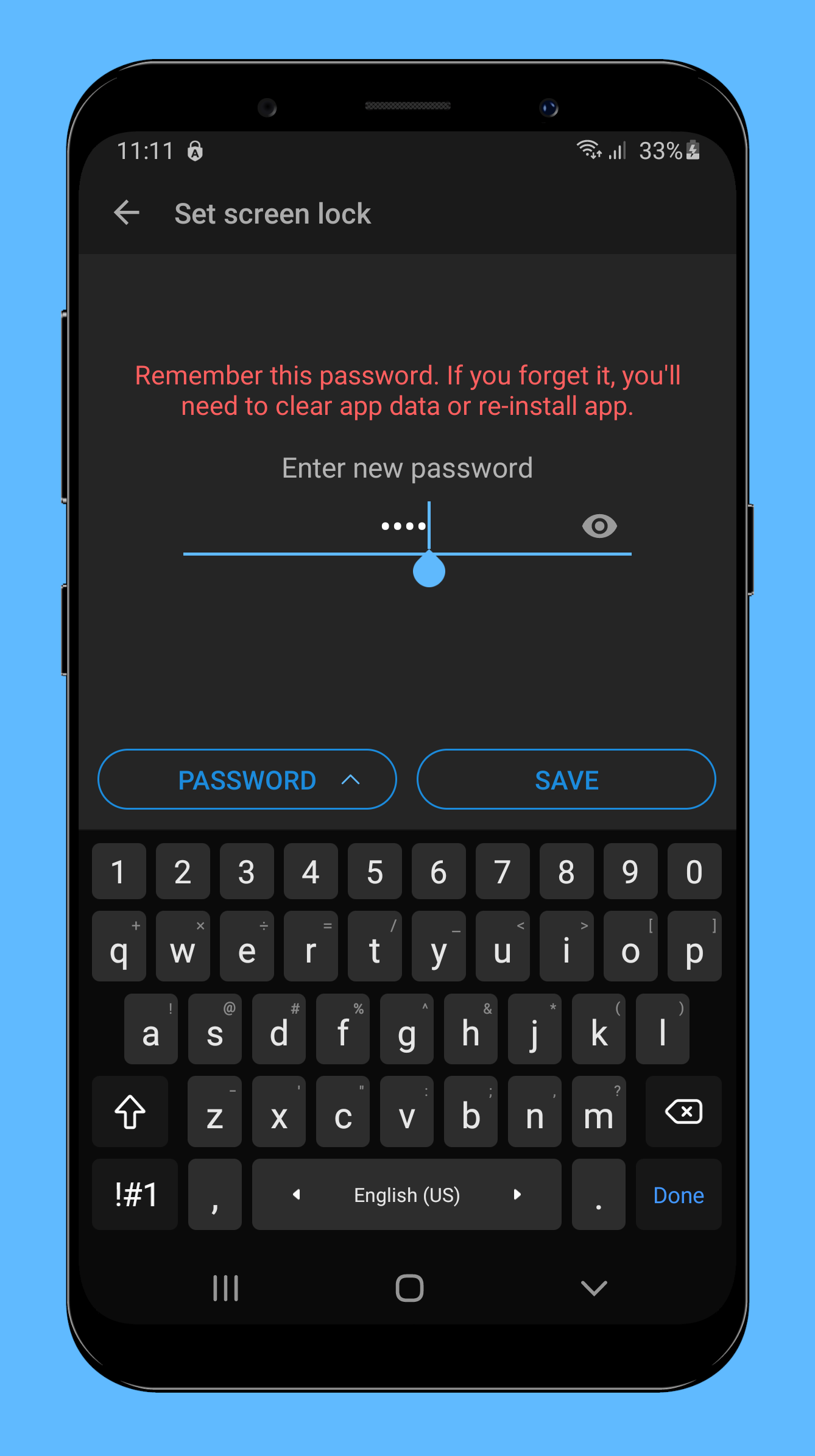 اسکرین شات 7 برنامه App Locker - Protect apps