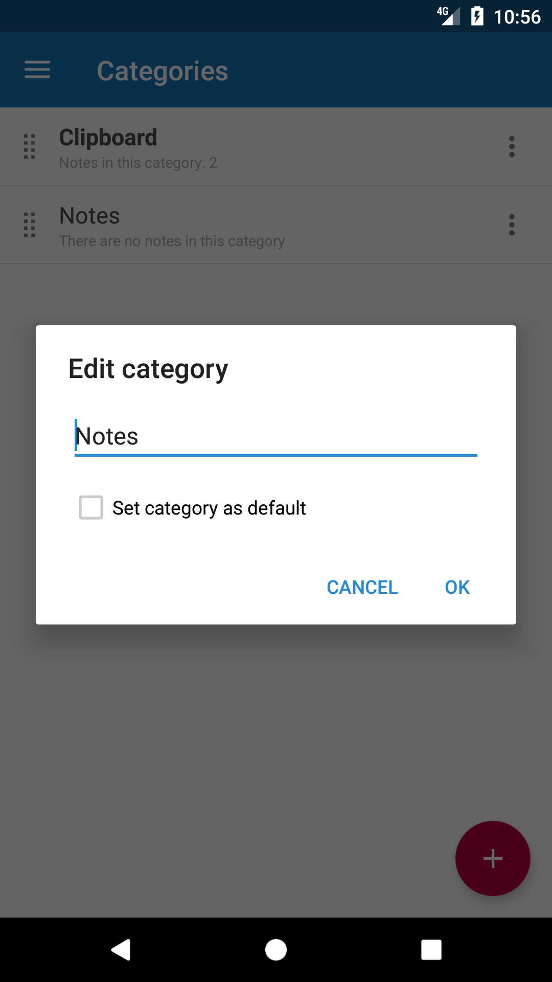 اسکرین شات برنامه Clipboard Manager 4