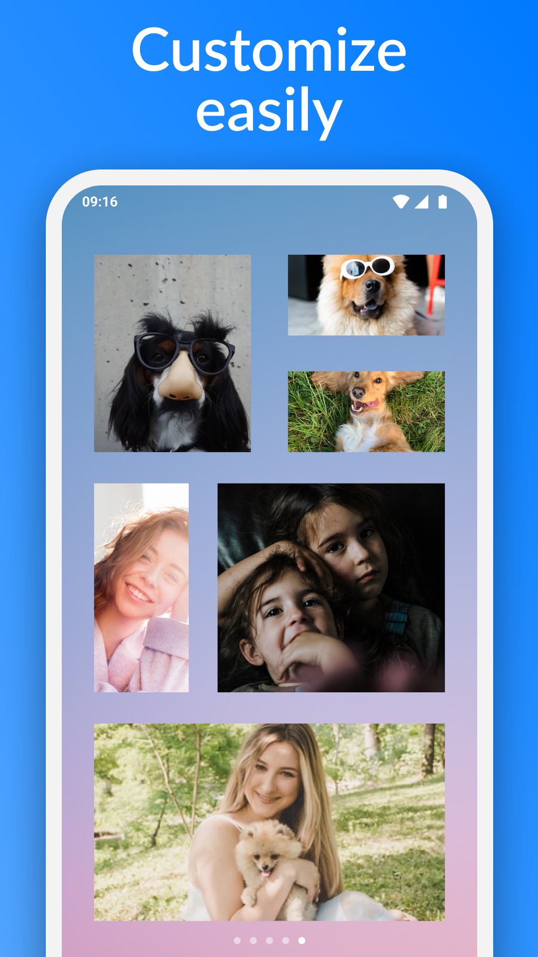 اسکرین شات 5 برنامه Photo Widget