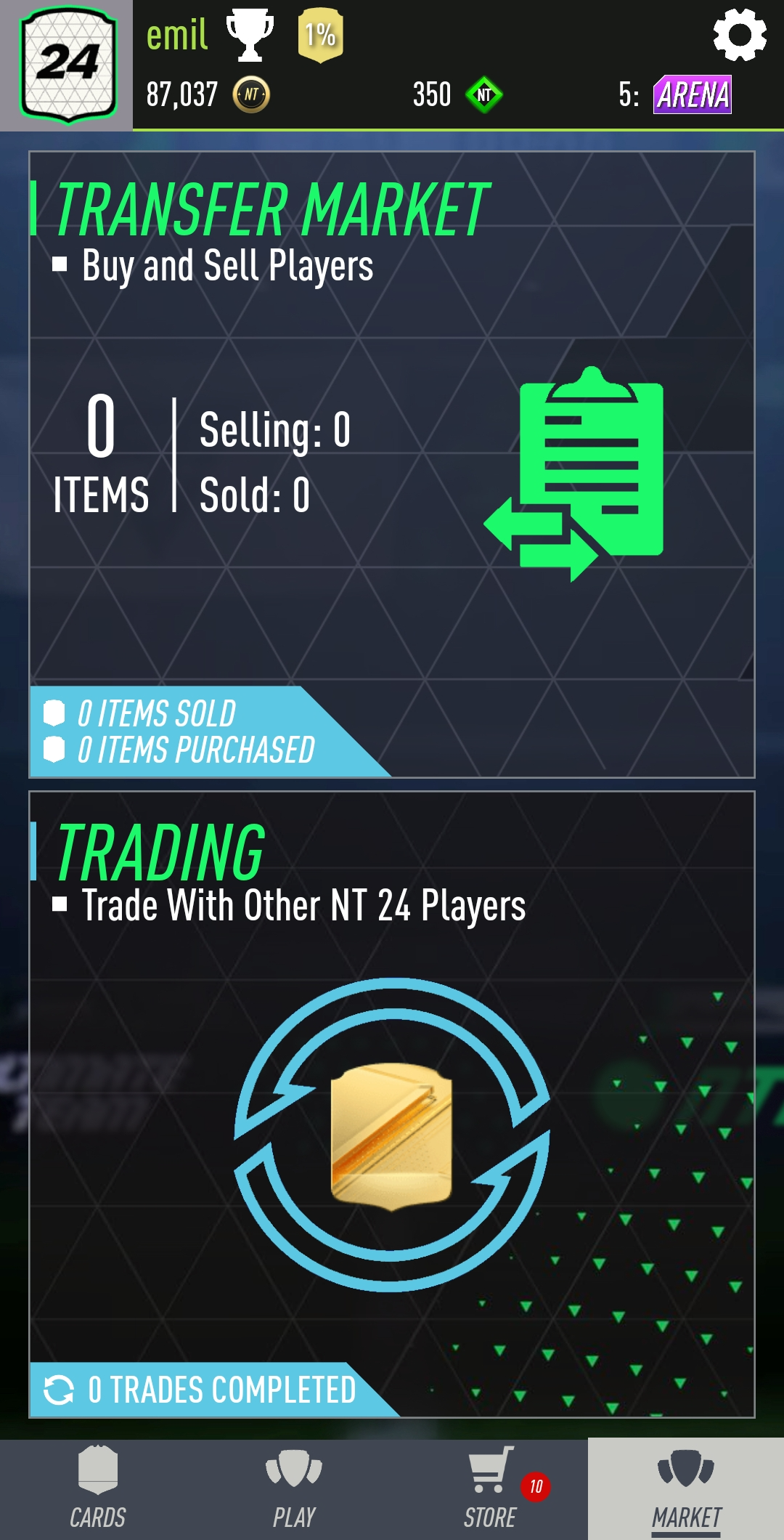 اسکرین شات 2 بازی Nicotom 24 Draft + Pack Opener
