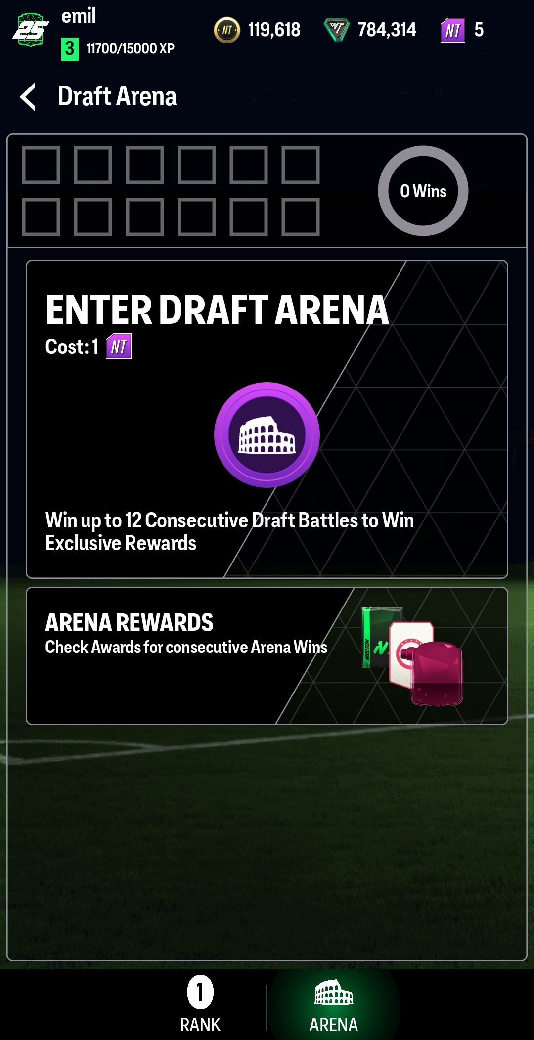 اسکرین شات 4 بازی NT FUT 25 Draft + Pack Opener