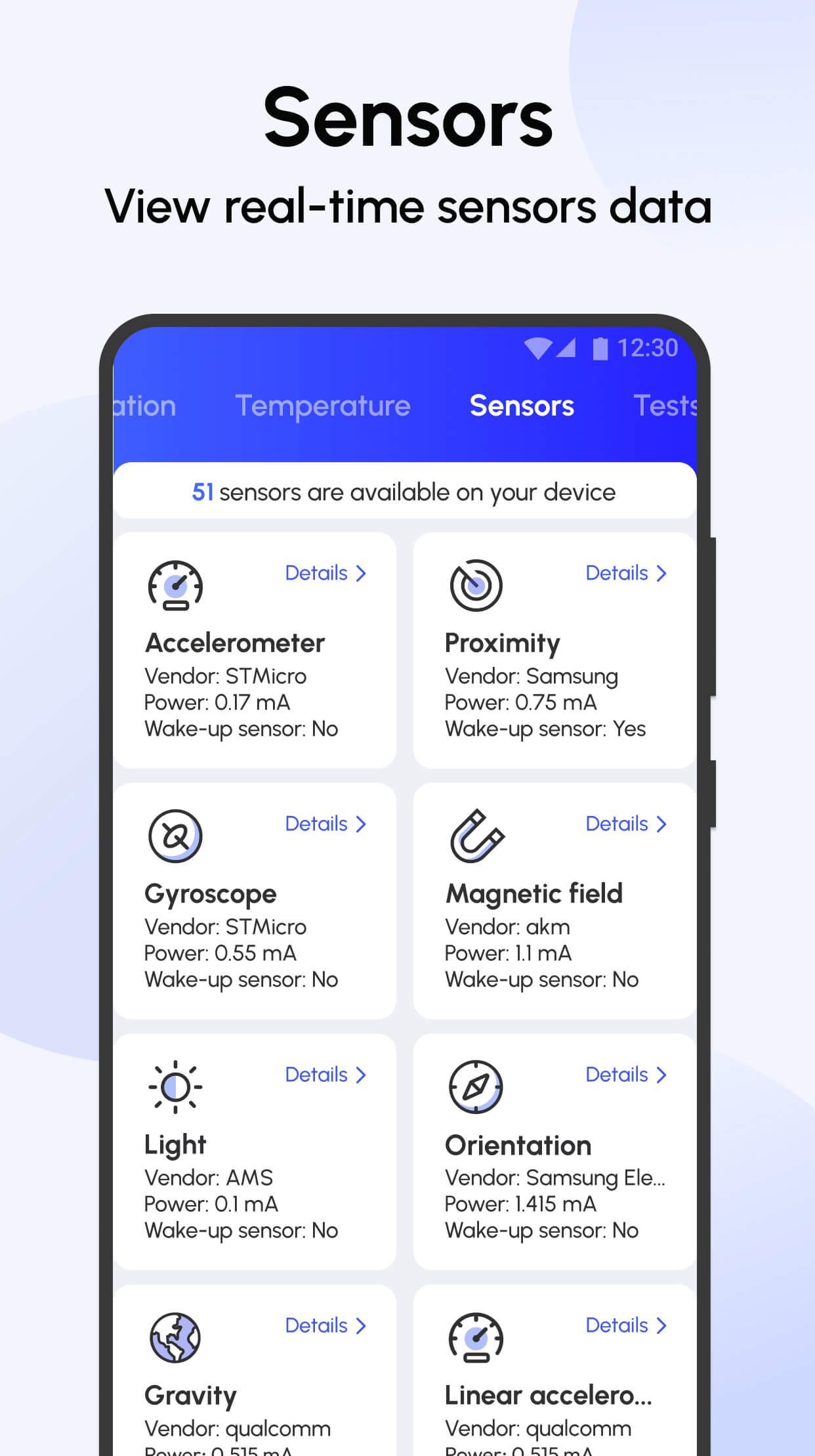 اسکرین شات 7 برنامه Device Info: System Info & CPU