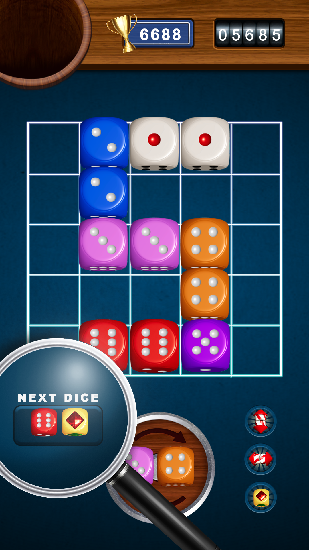 اسکرین شات 1 بازی Dice Master: Merge Puzzle 2022