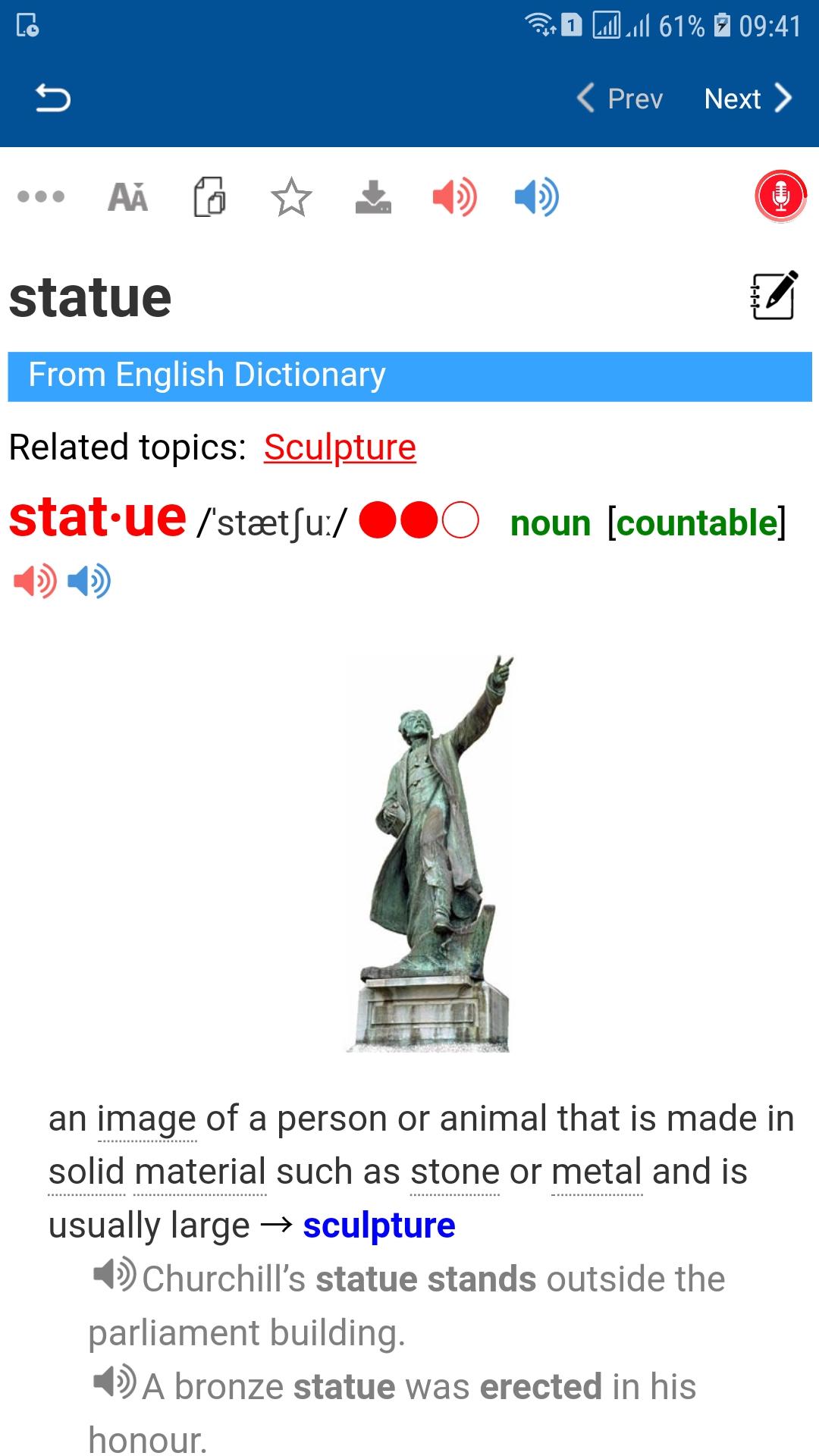 اسکرین شات 6 برنامه لانگ من (Longman Dictionary English)