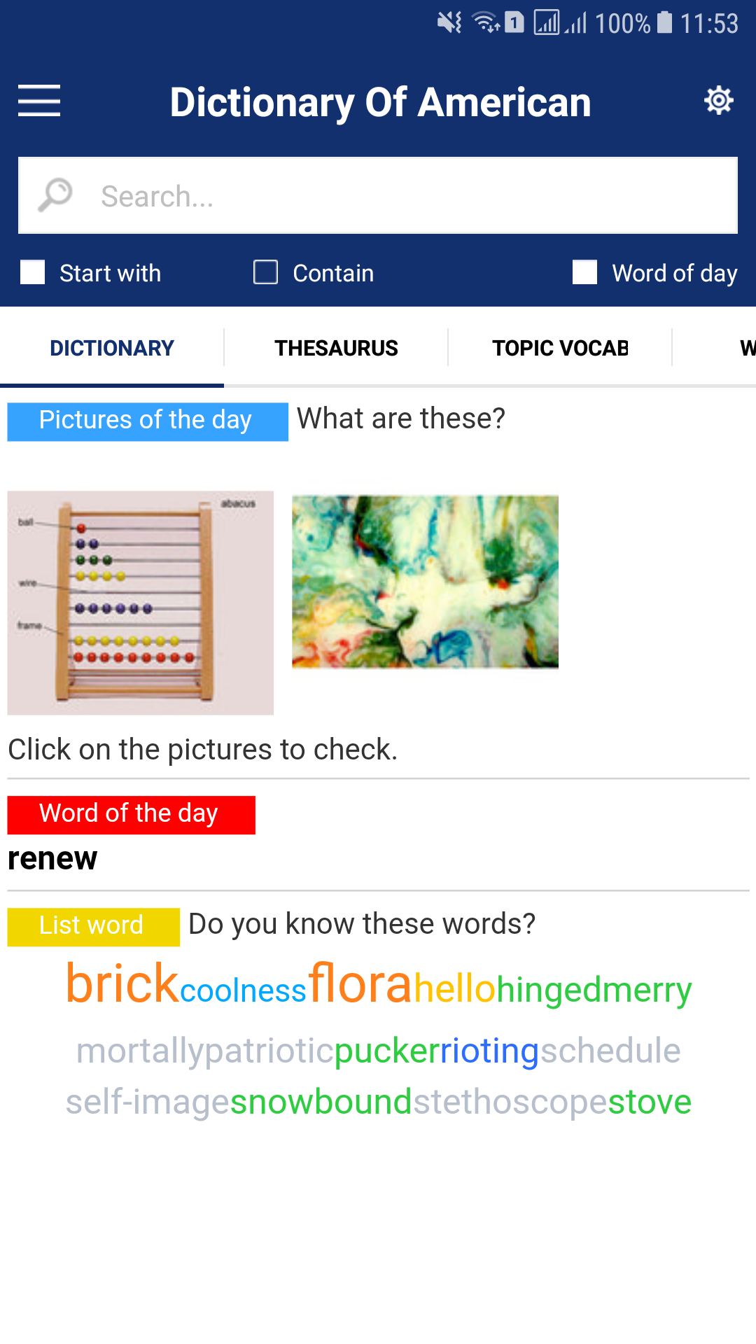 اسکرین شات 5 برنامه Longman Dictionary Of American English