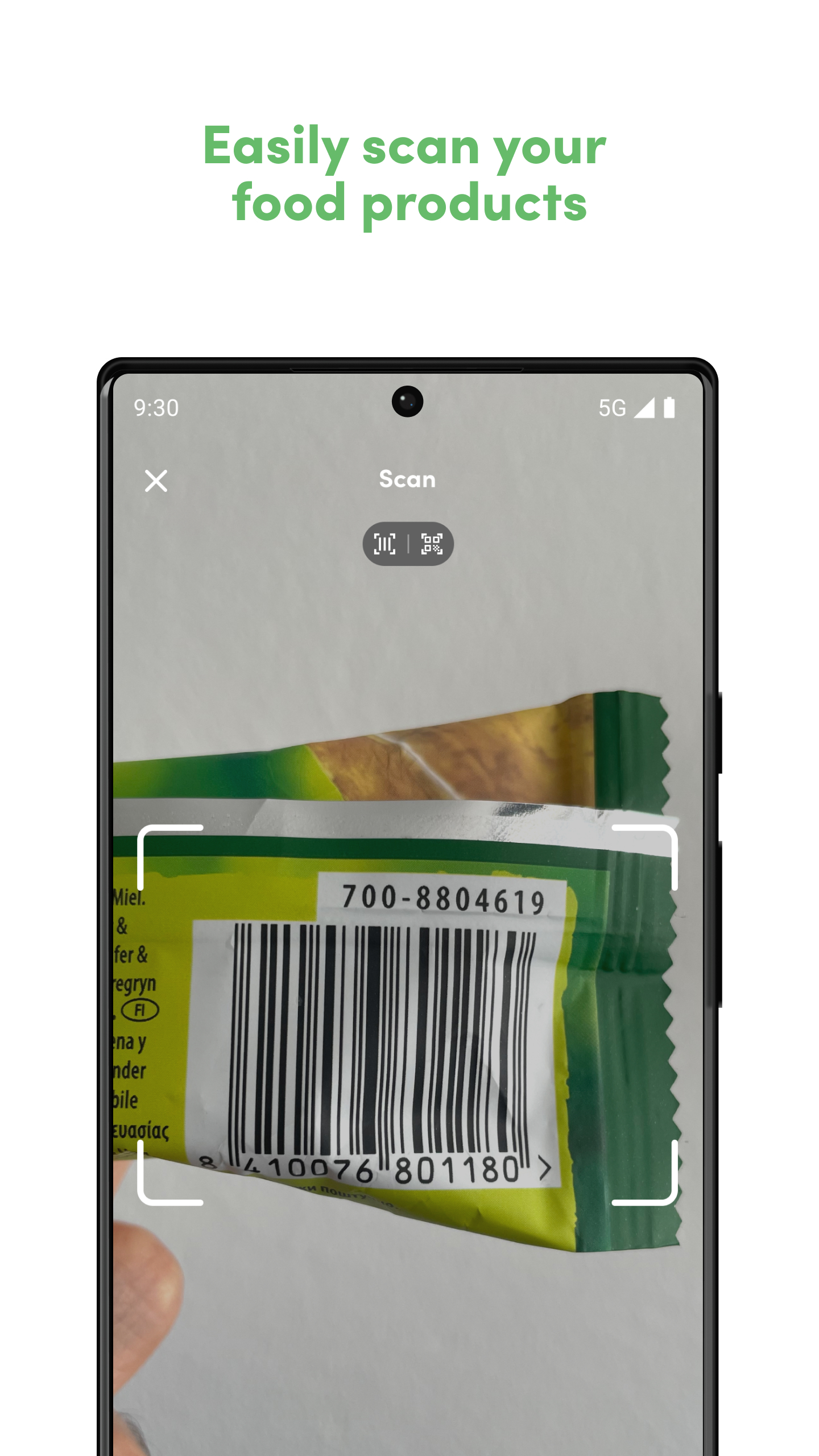 اسکرین شات 4 برنامه Calorie, Carb & Fat Counter