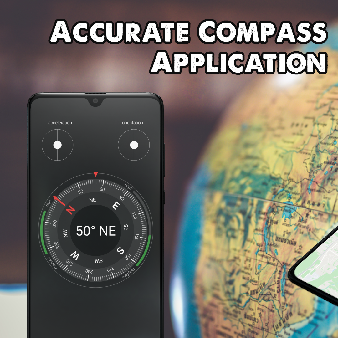 اسکرین شات 1 برنامه Pro Compass - Easy Compass