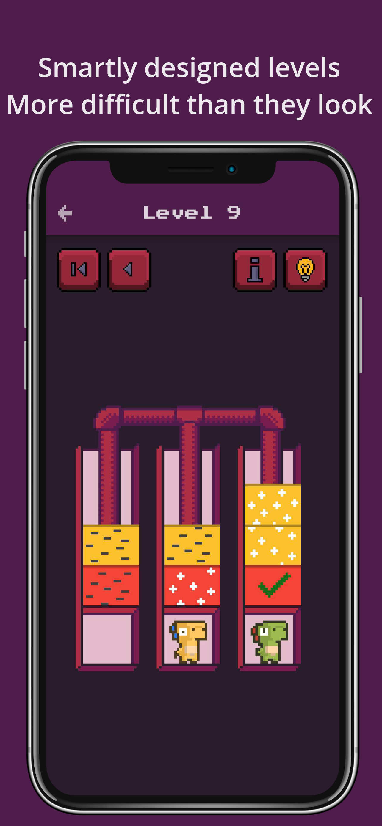 اسکرین شات 2 بازی Sorting Puzzle: Save the Dinos