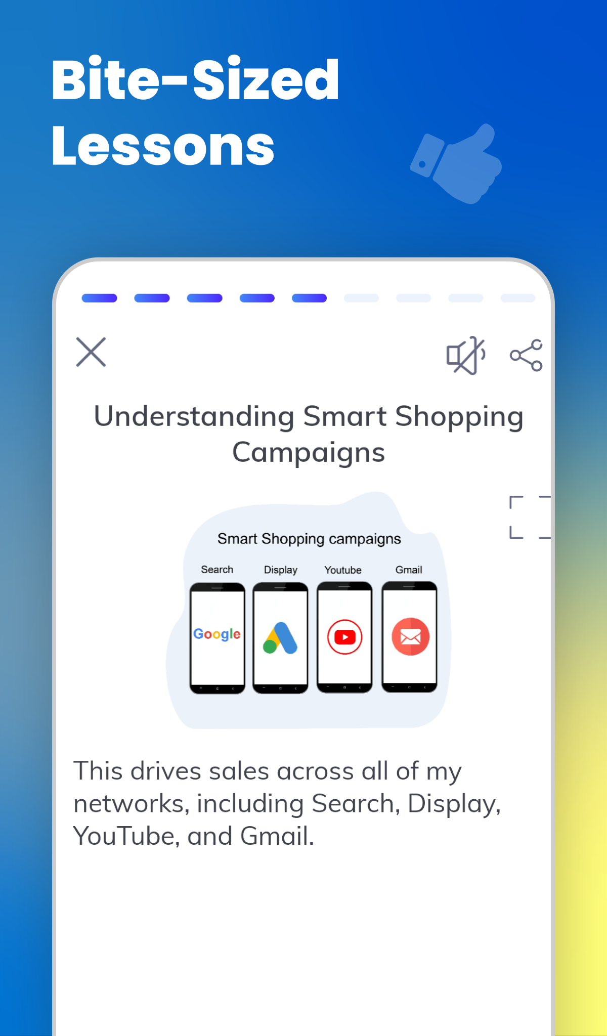 اسکرین شات 3 برنامه Learn Digital Marketing