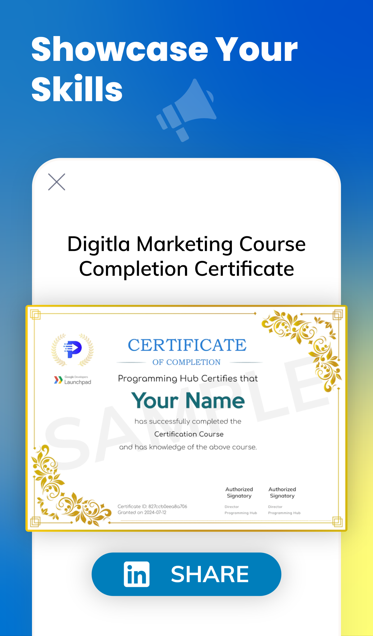 اسکرین شات 4 برنامه Learn Digital Marketing