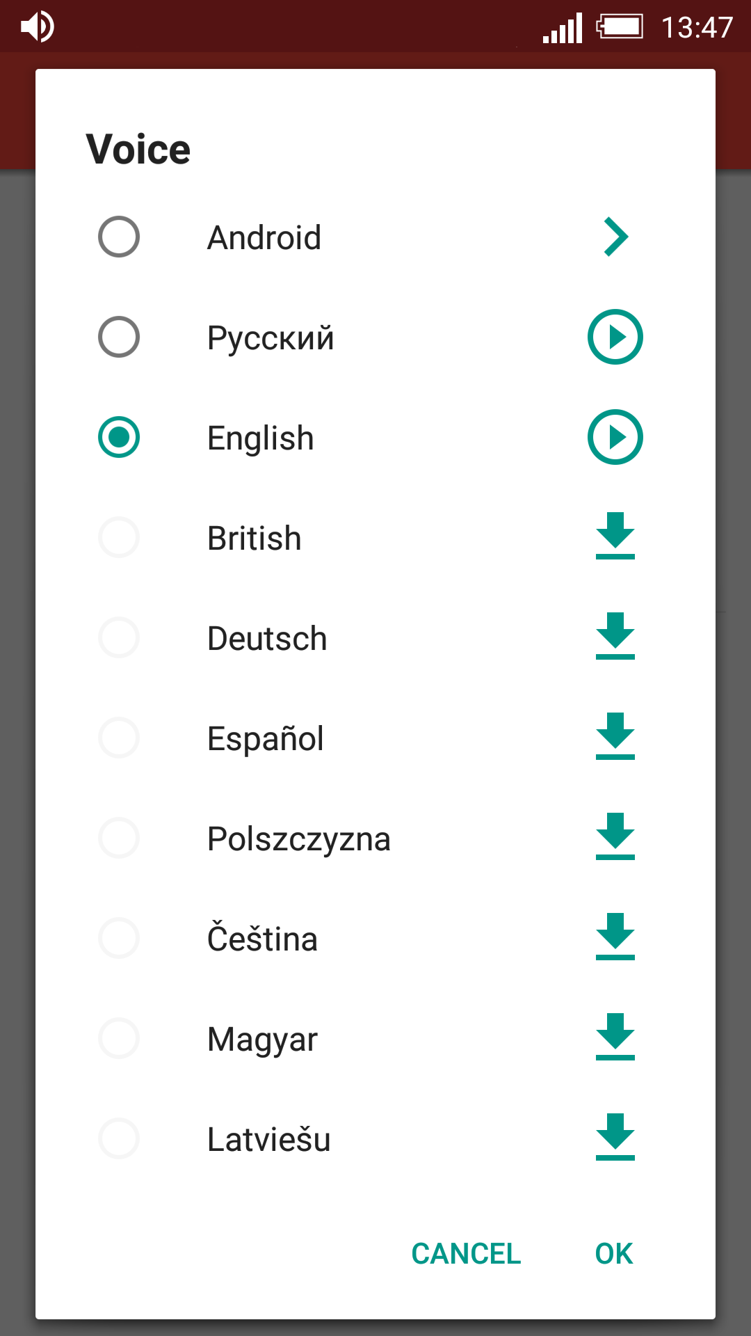 اسکرین شات 7 برنامه Speaking clock DVBeep
