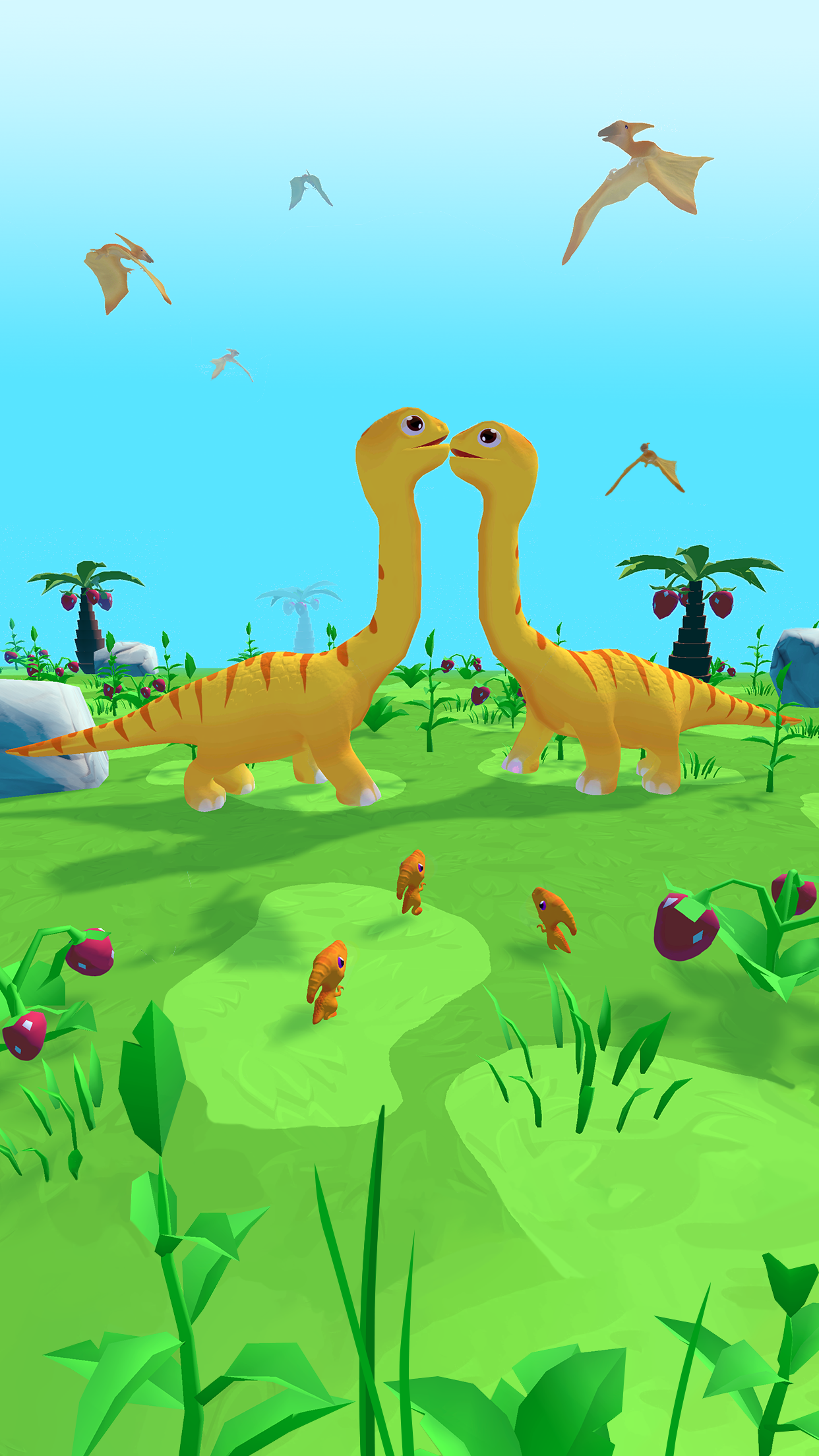 اسکرین شات 1 بازی Dino Evolution: Merge Dinosaur