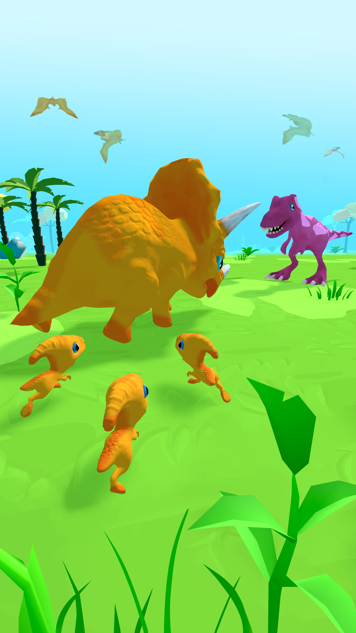 اسکرین شات 2 بازی Dino Evolution: Merge Dinosaur